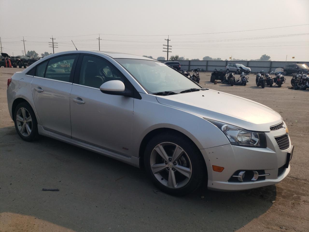 2014 Chevrolet Cruze Lt Silver vin: 1G1PE5SB9E7363769