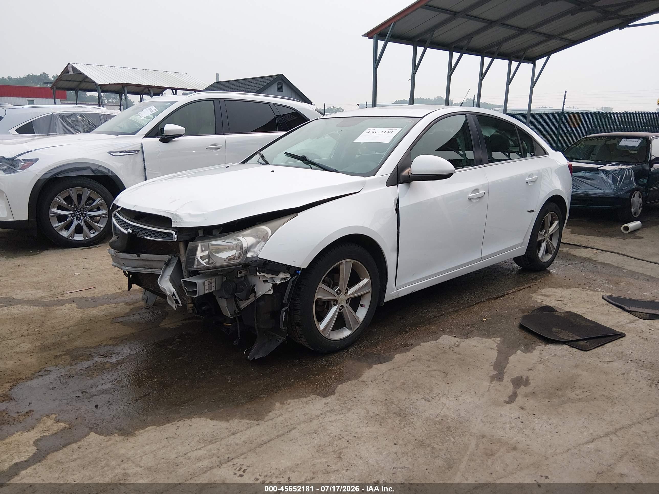 2014 Chevrolet Cruze 2lt Auto Белый vin: 1G1PE5SB9E7420181