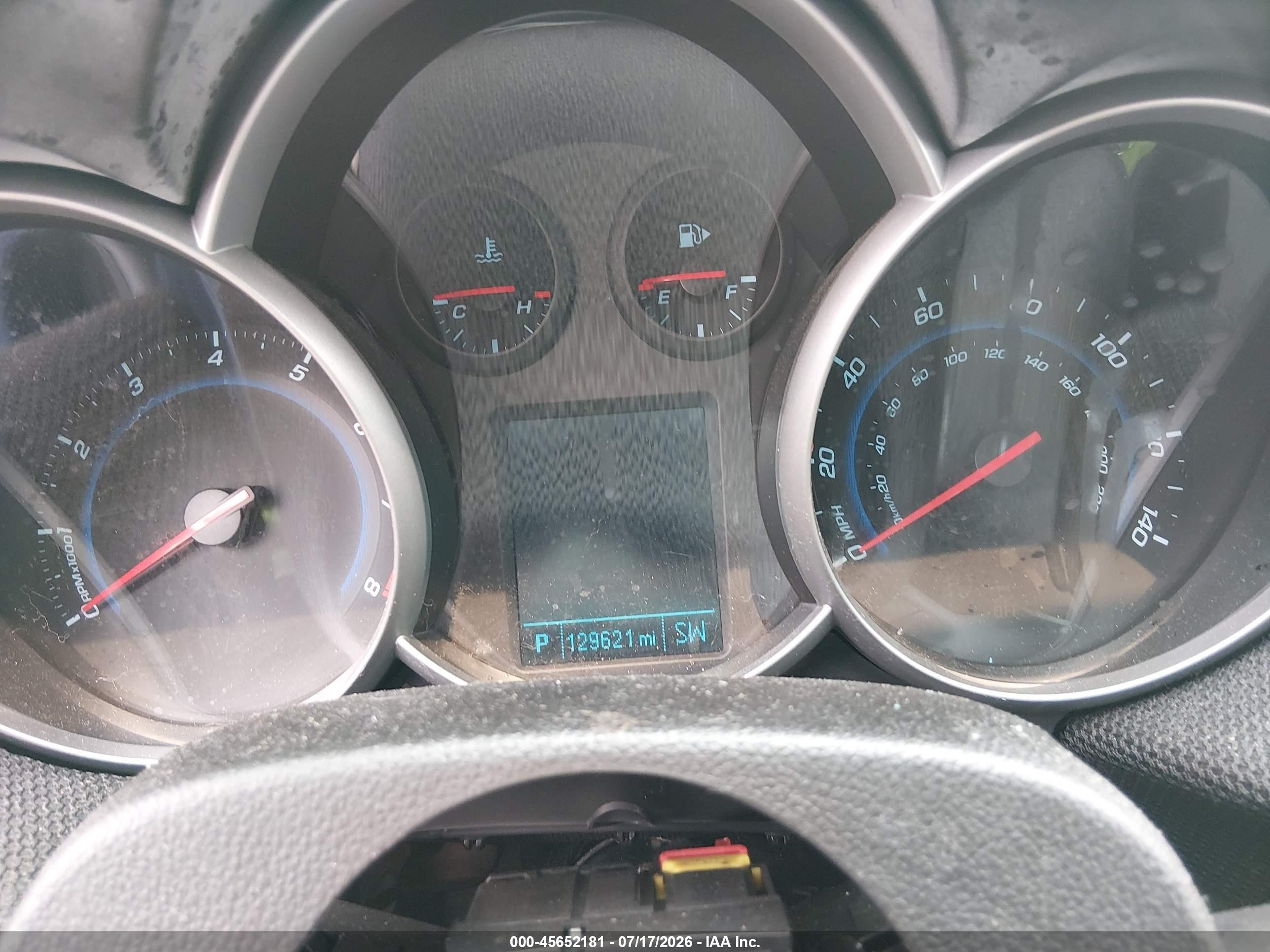 2014 Chevrolet Cruze 2lt Auto Белый vin: 1G1PE5SB9E7420181