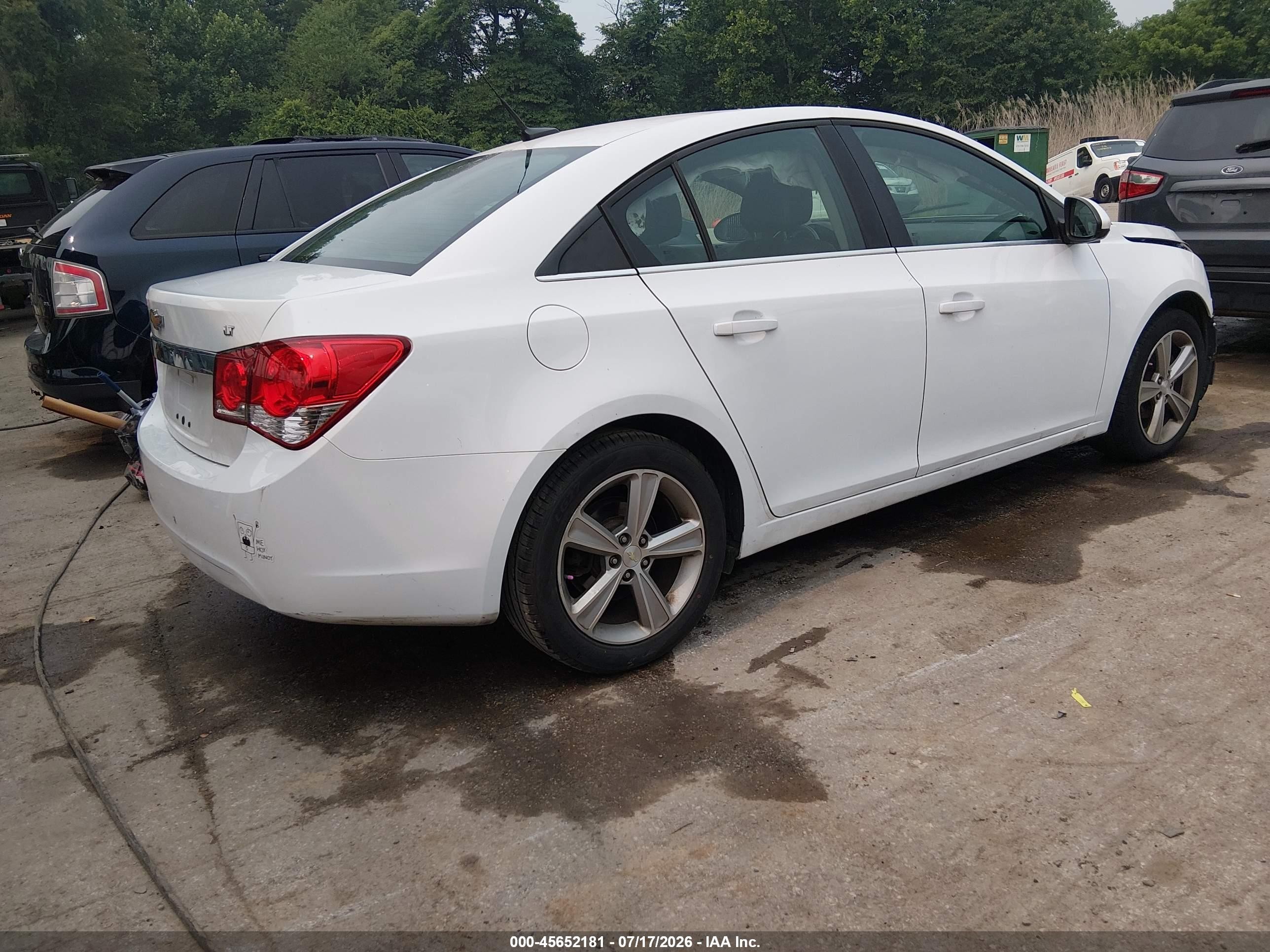 2014 Chevrolet Cruze 2lt Auto Белый vin: 1G1PE5SB9E7420181