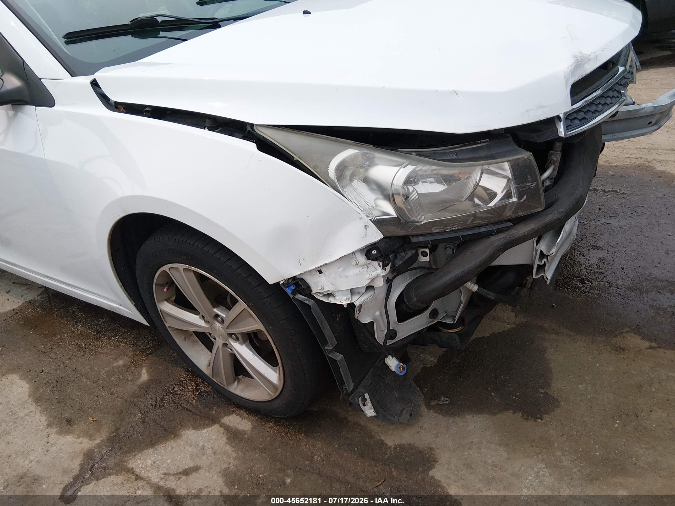 2014 Chevrolet Cruze 2lt Auto Белый vin: 1G1PE5SB9E7420181