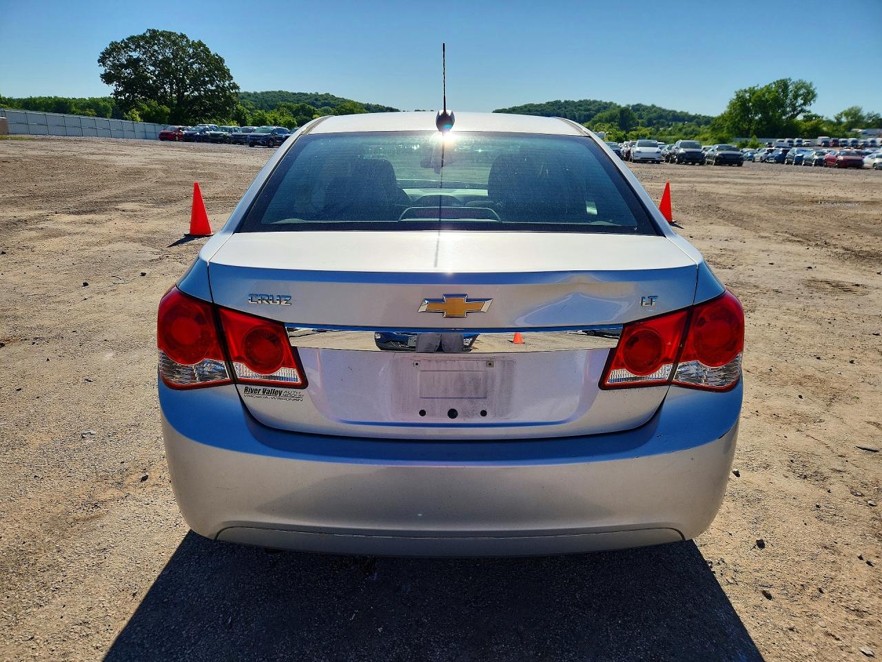 2015 Chevrolet Cruze Lt Silver vin: 1G1PE5SB9F7133845