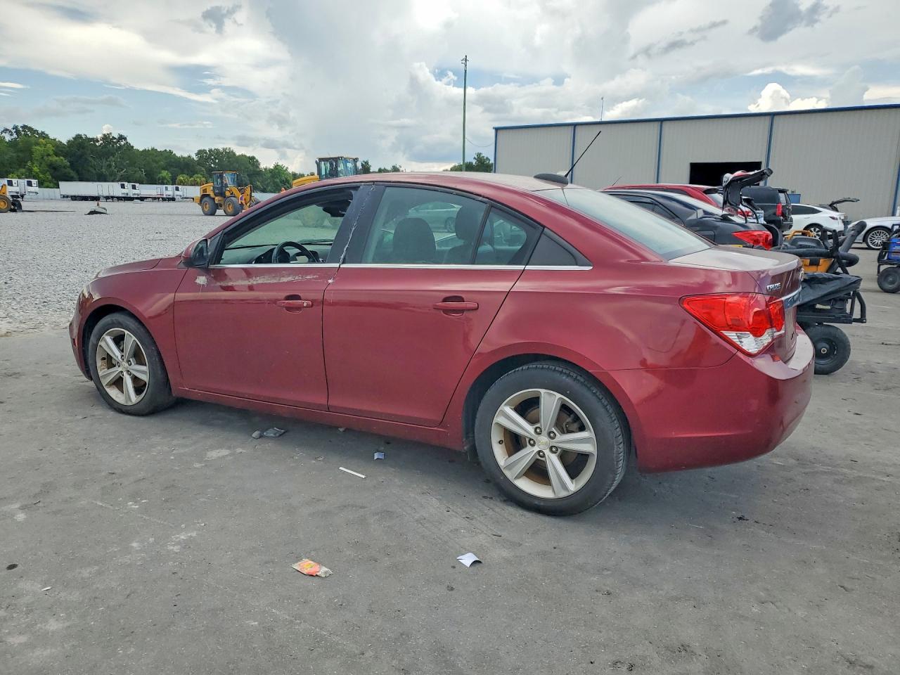 2015 Chevrolet Cruze 2lt Red vin: 1G1PE5SB9F7138138