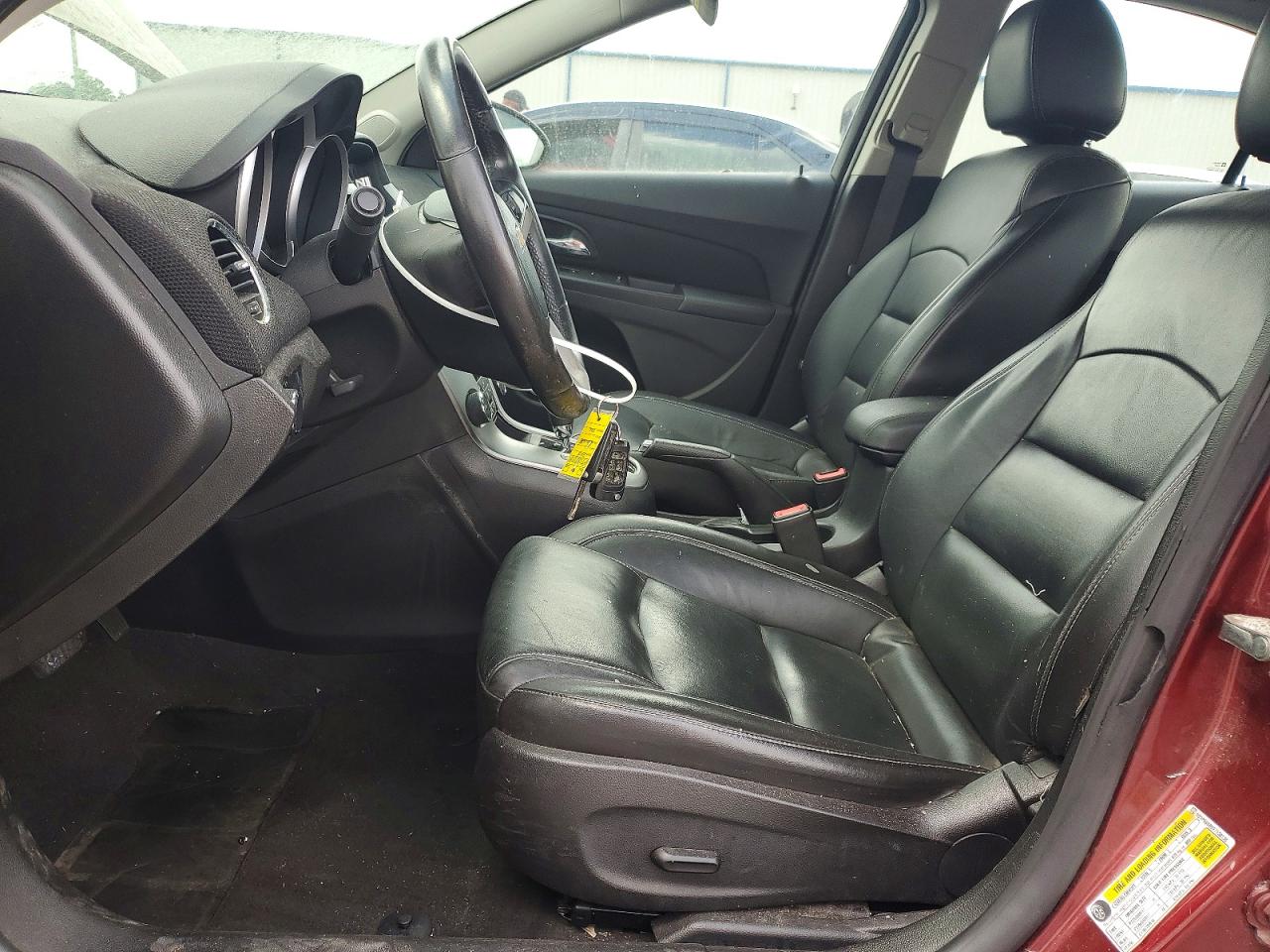 2015 Chevrolet Cruze 2lt Red vin: 1G1PE5SB9F7138138