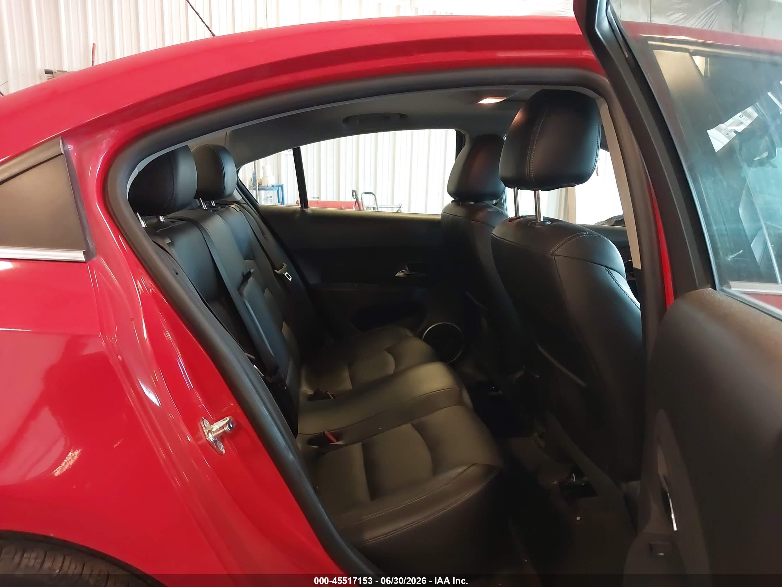 2015 Chevrolet Cruze 2lt Auto Red vin: 1G1PE5SB9F7207183
