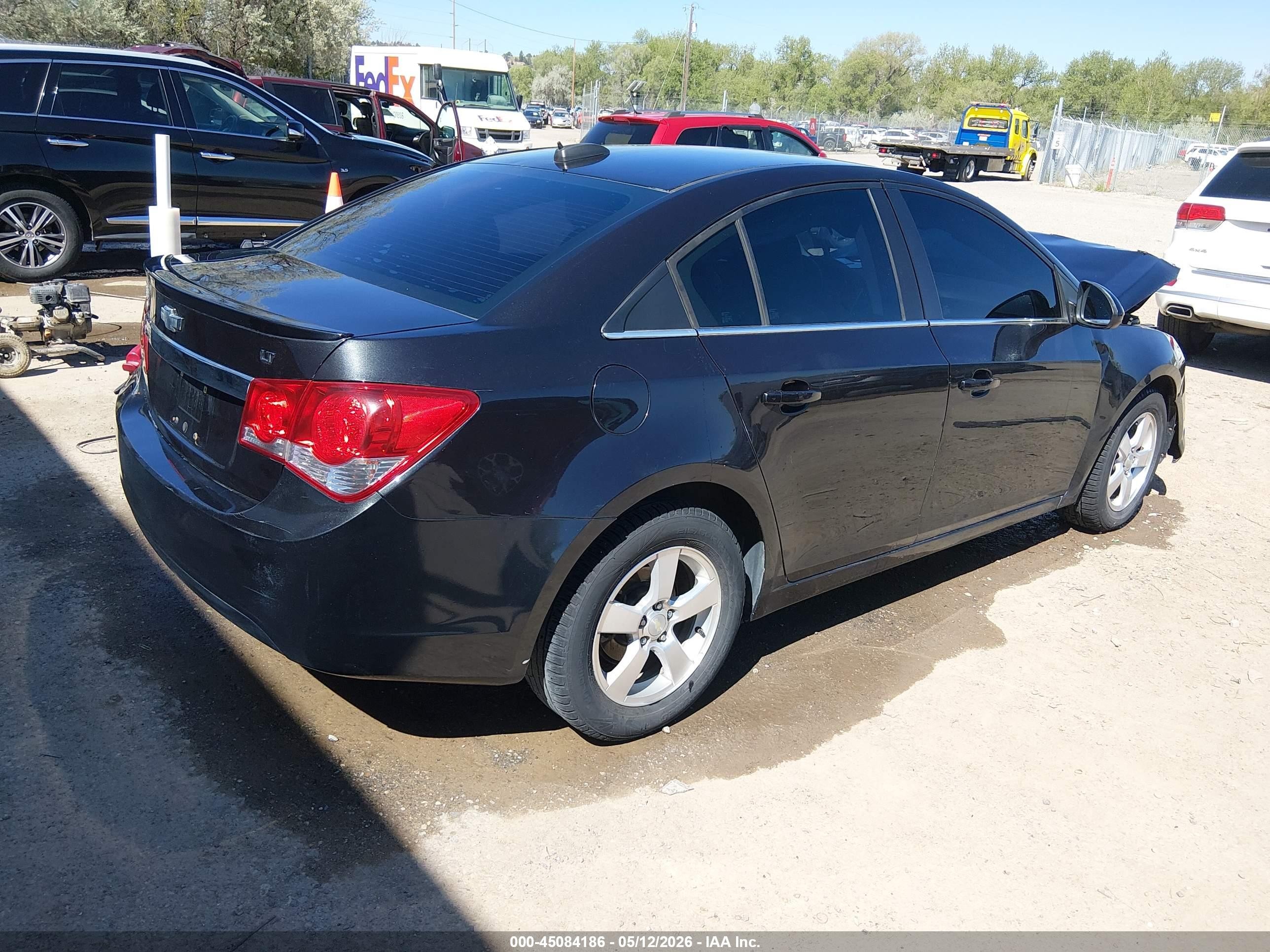 2015 Chevrolet Cruze 2lt Auto Black vin: 1G1PE5SB9F7235324