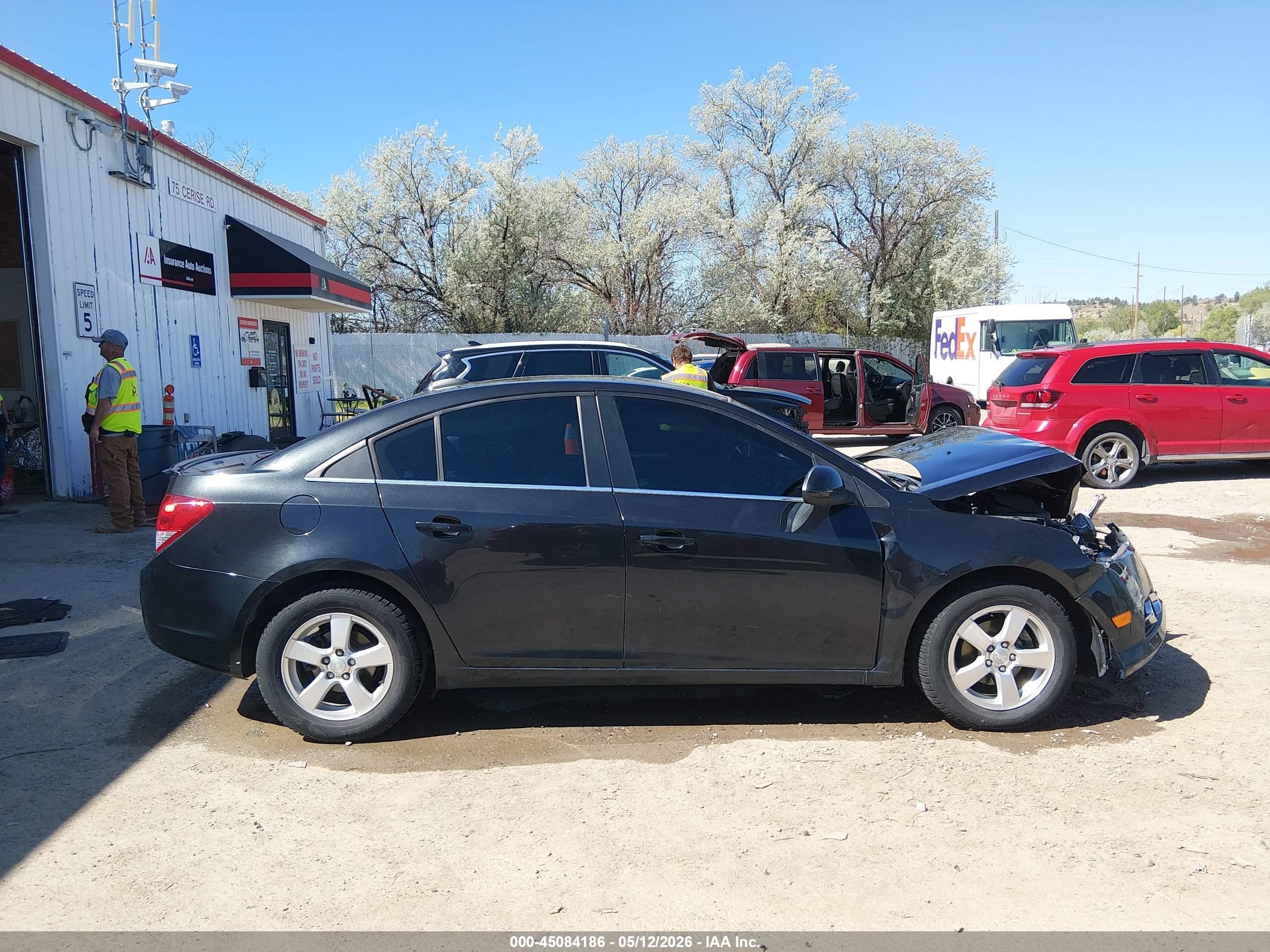 2015 Chevrolet Cruze 2lt Auto Black vin: 1G1PE5SB9F7235324
