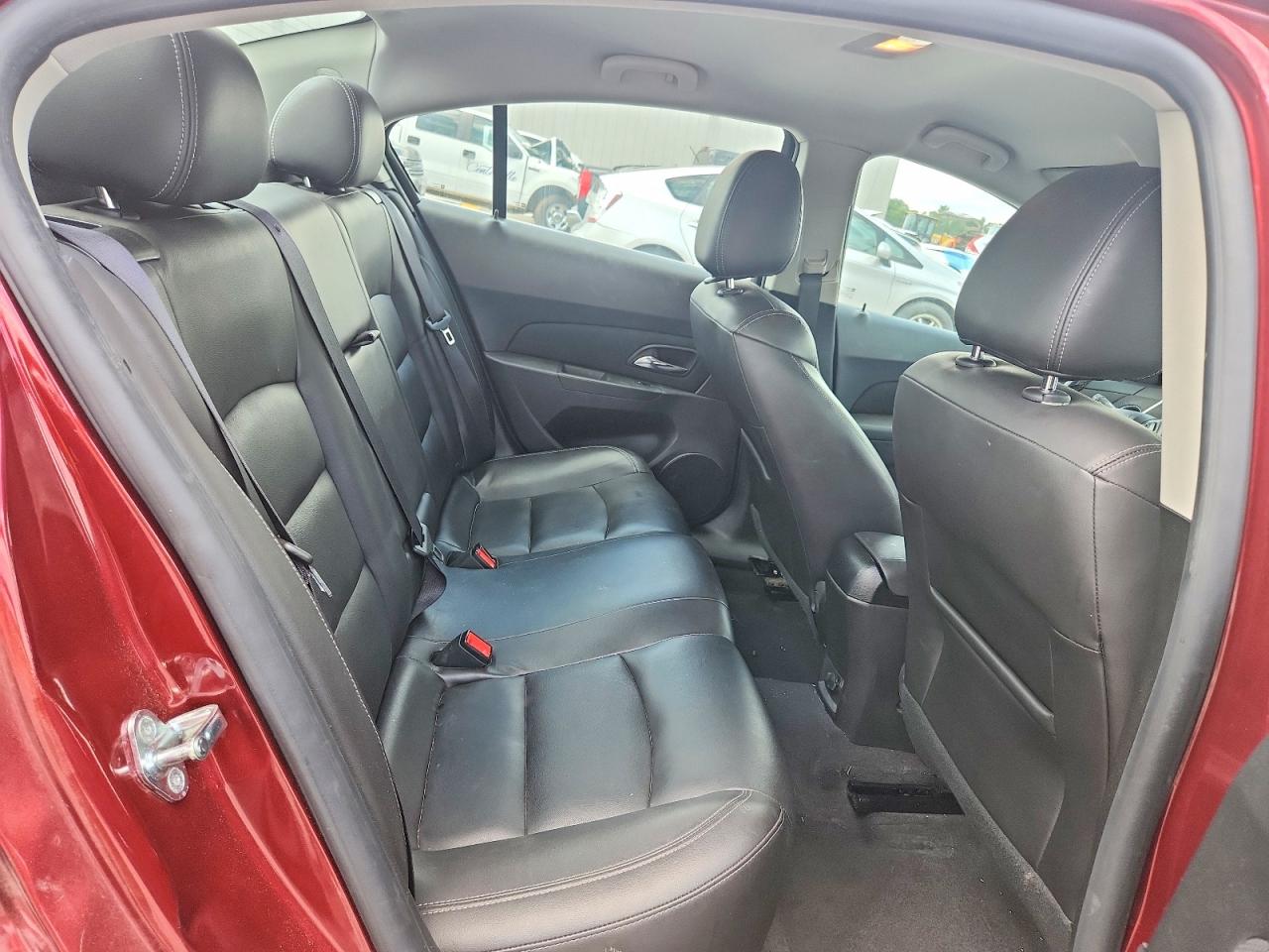 2015 Chevrolet Cruze Lt Burgundy vin: 1G1PE5SB9F7235890