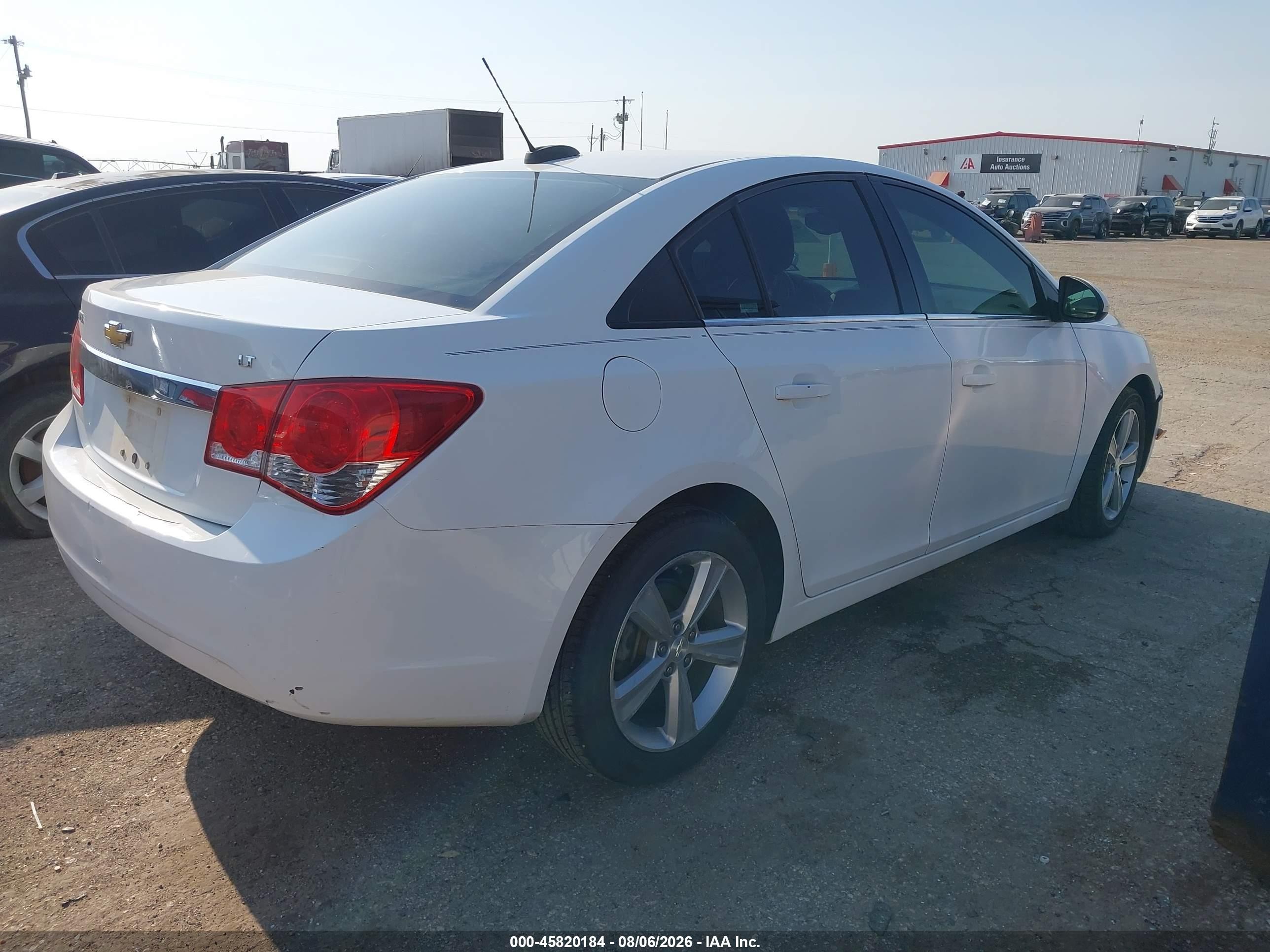 2015 Chevrolet Cruze 2lt Auto White vin: 1G1PE5SB9F7249725