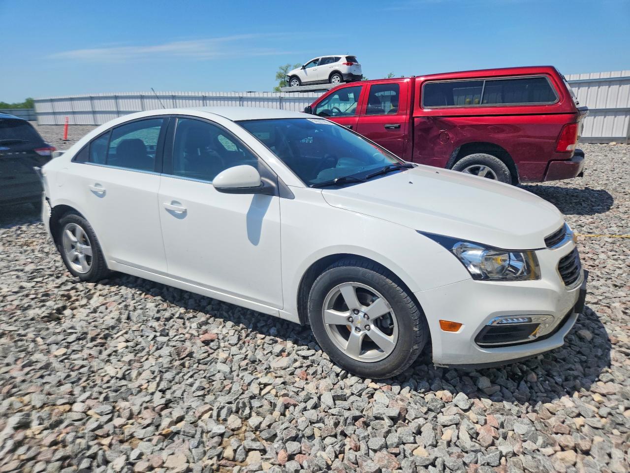 2016 Chevrolet Cruze Limited Lt Белый vin: 1G1PE5SB9G7143017