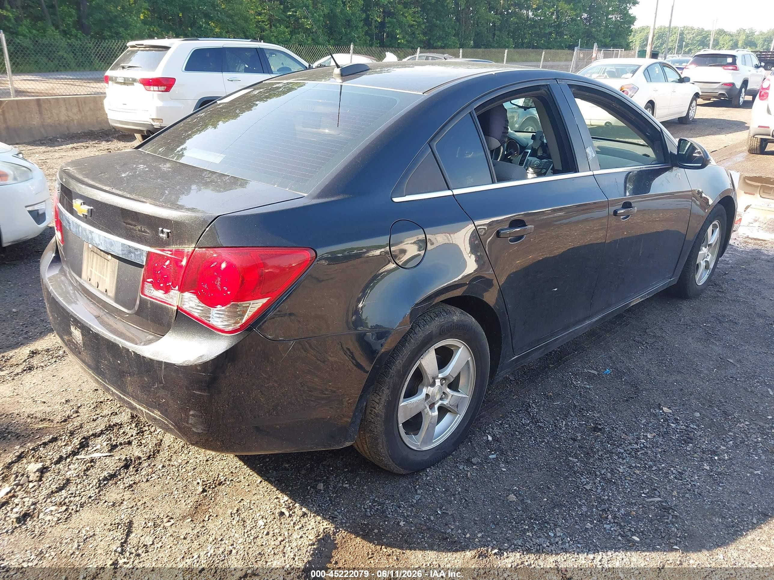 2016 Chevrolet Cruze Limited 1lt Auto Black vin: 1G1PE5SB9G7221702