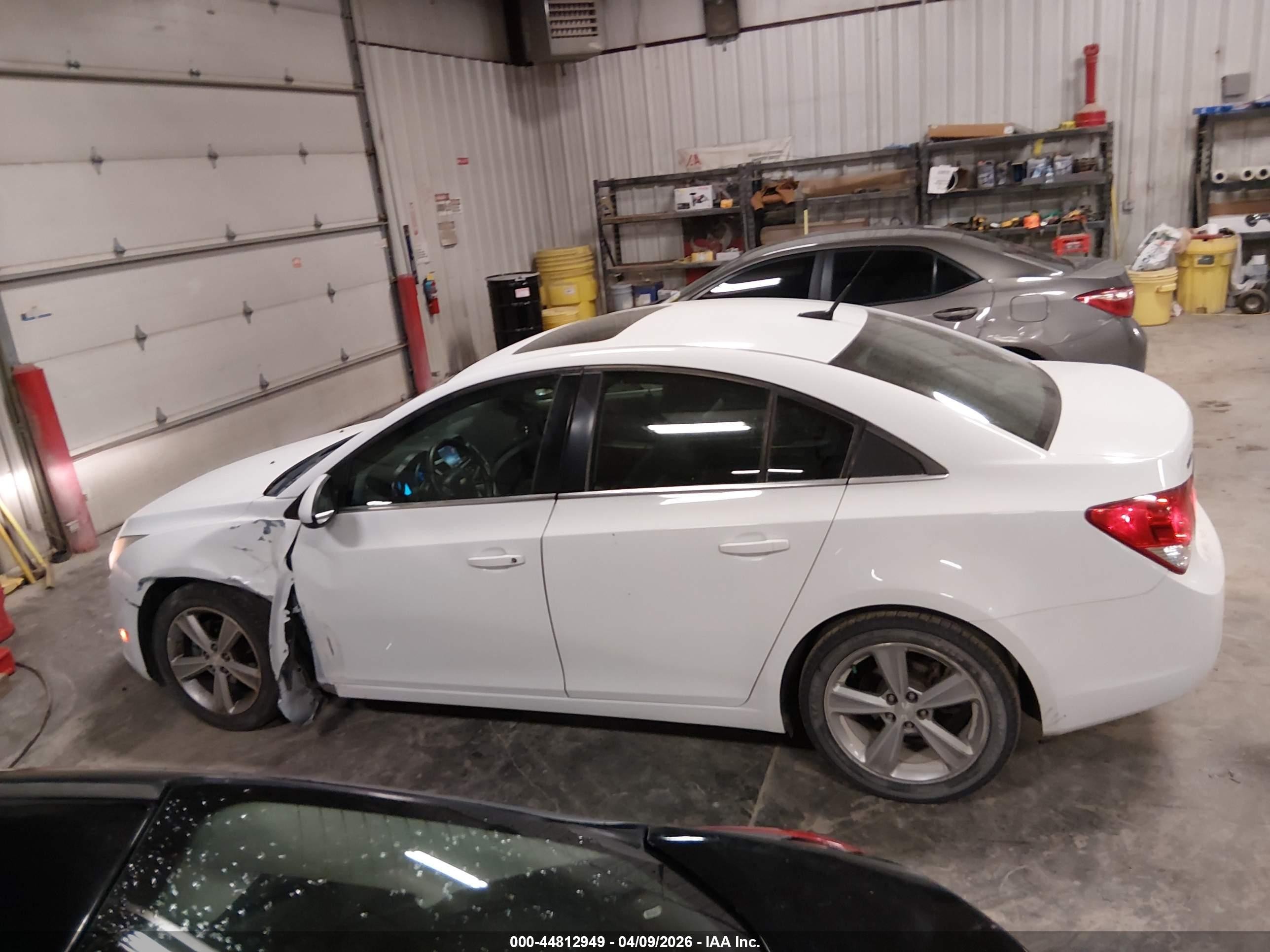 2014 Chevrolet Cruze 2lt Auto White vin: 1G1PE5SBXE7119404