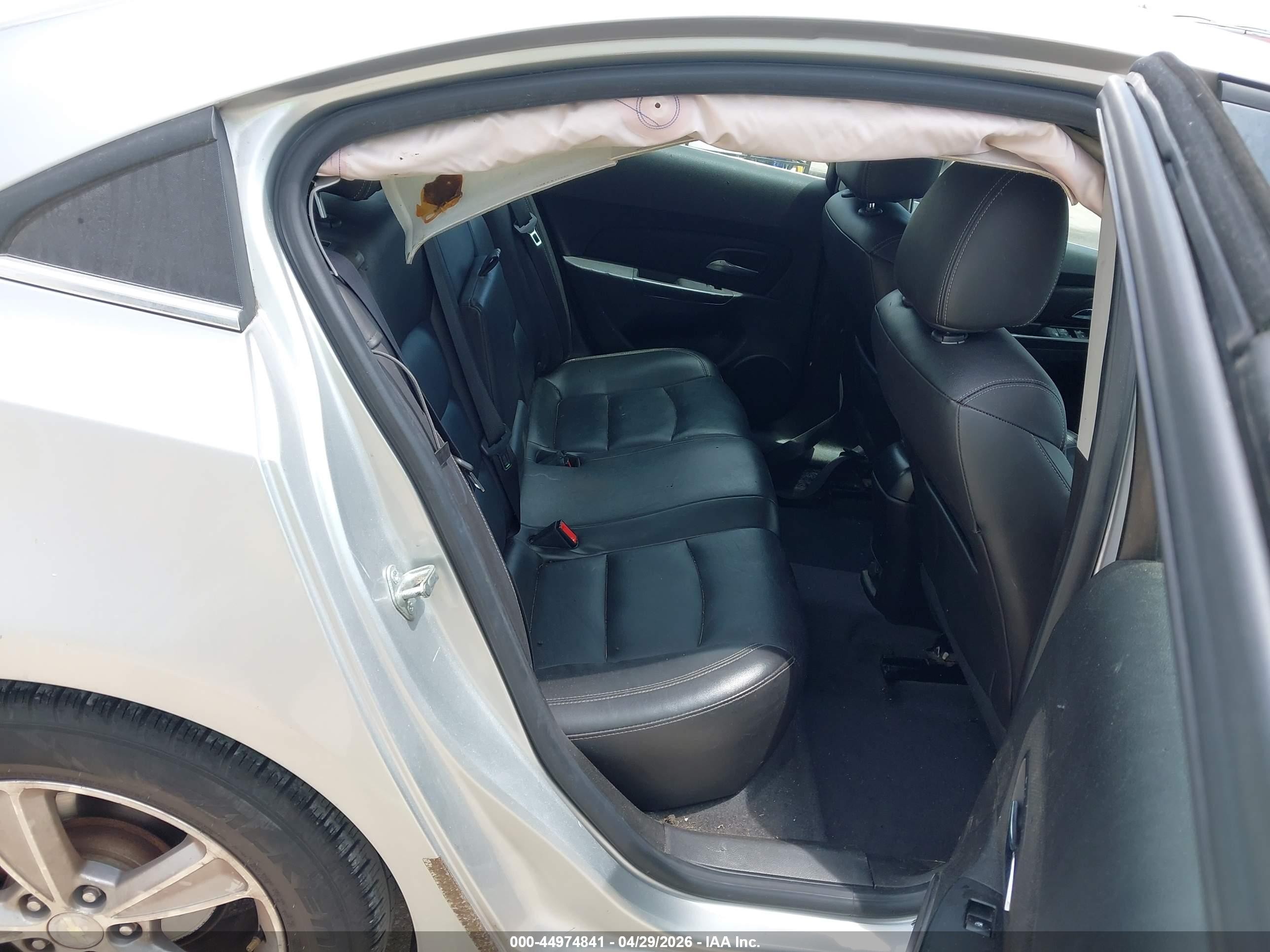 2014 Chevrolet Cruze 2lt Auto Silver vin: 1G1PE5SBXE7129124