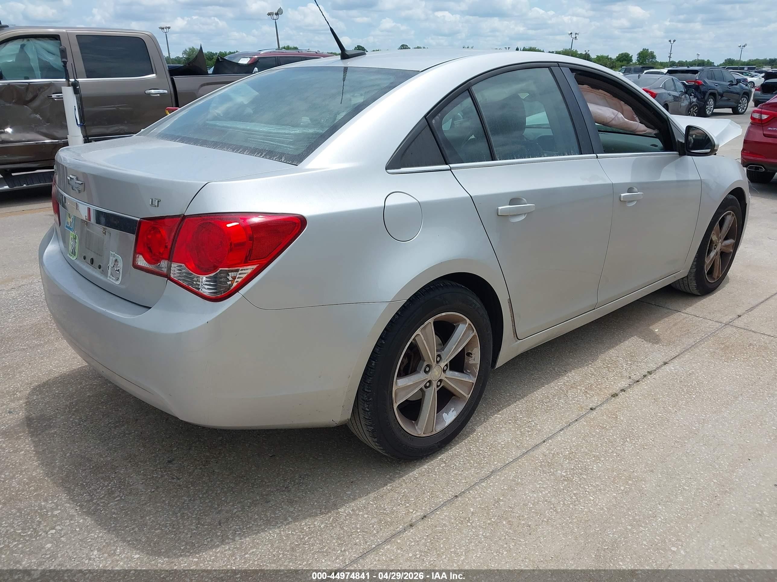 2014 Chevrolet Cruze 2lt Auto Silver vin: 1G1PE5SBXE7129124
