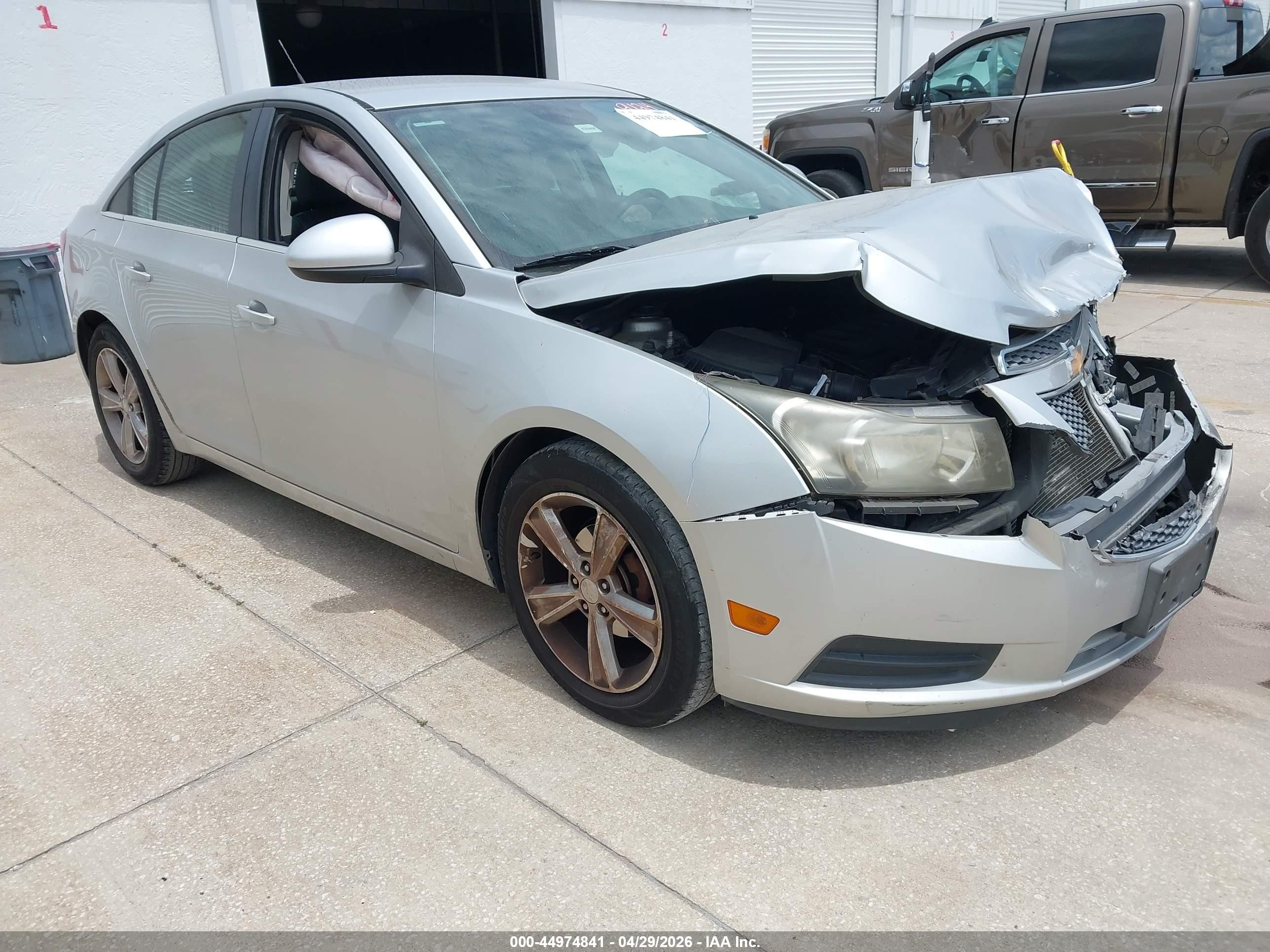 2014 Chevrolet Cruze 2lt Auto Silver vin: 1G1PE5SBXE7129124
