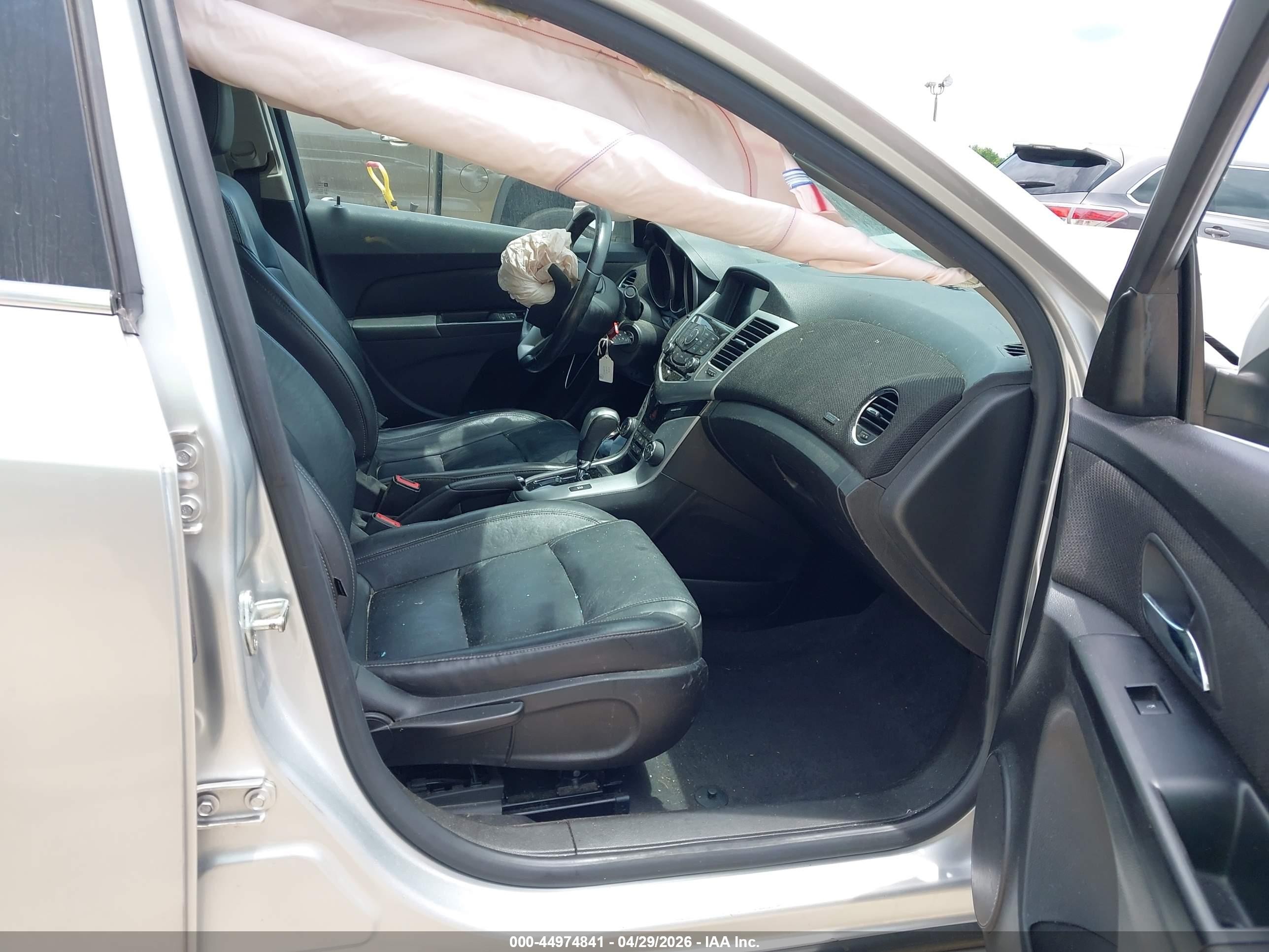 2014 Chevrolet Cruze 2lt Auto Silver vin: 1G1PE5SBXE7129124