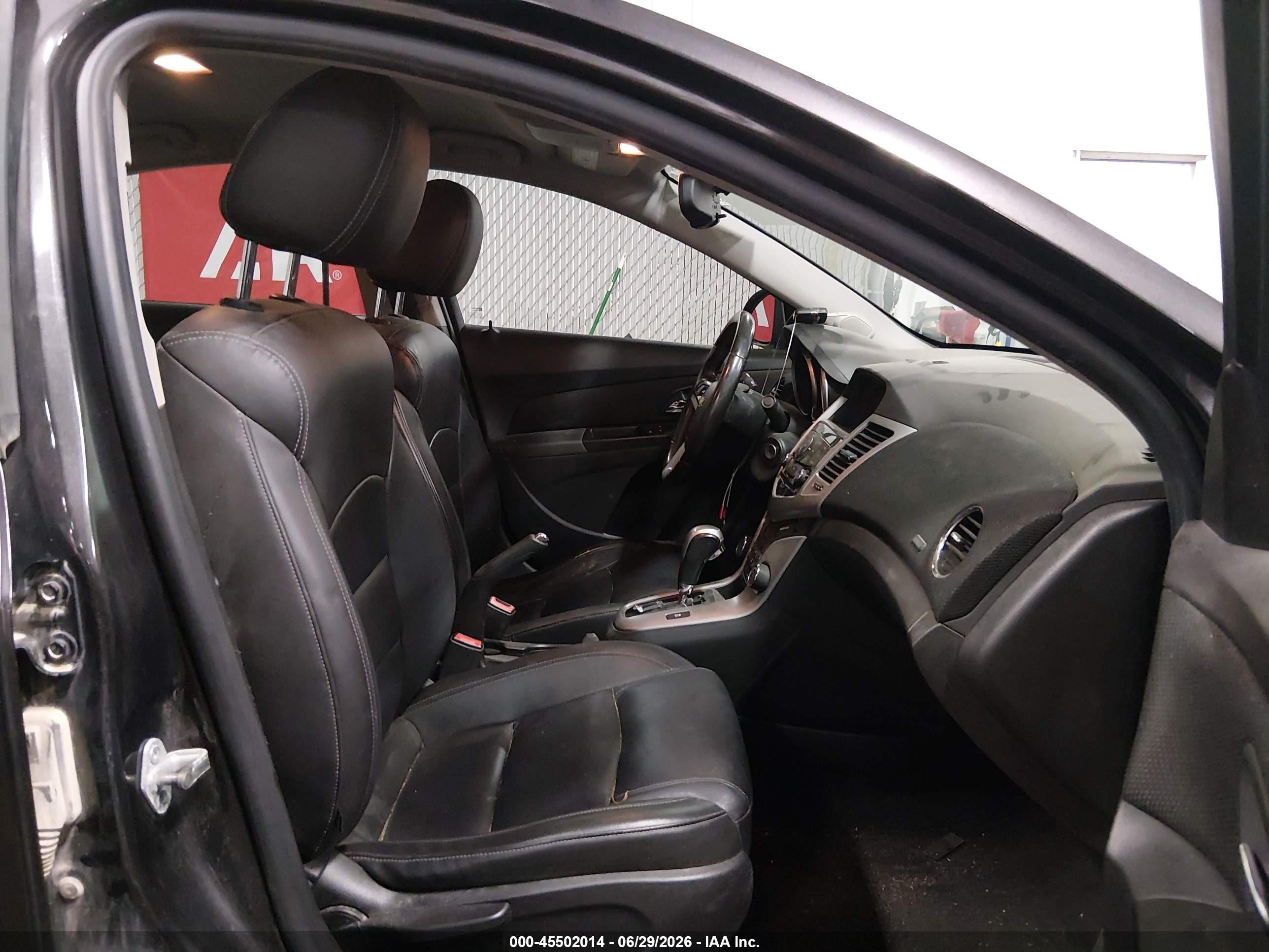 2014 Chevrolet Cruze 2lt Auto Gray vin: 1G1PE5SBXE7257024