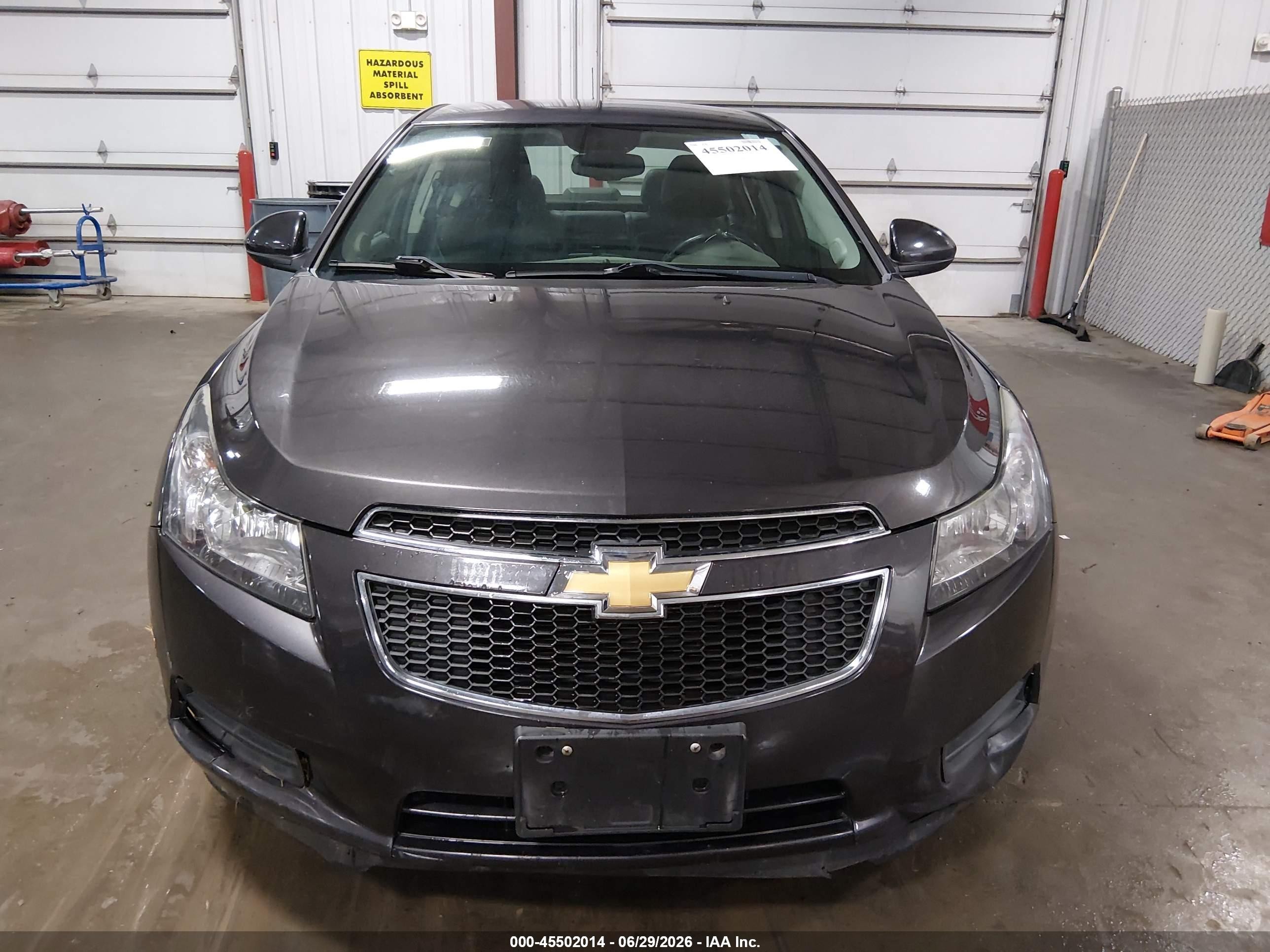 2014 Chevrolet Cruze 2lt Auto Gray vin: 1G1PE5SBXE7257024