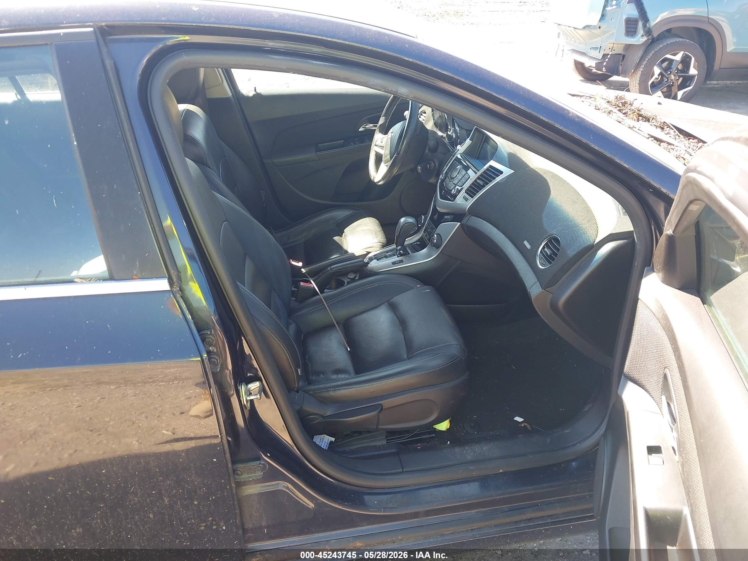 2014 Chevrolet Cruze 2lt Auto Синий vin: 1G1PE5SBXE7268217