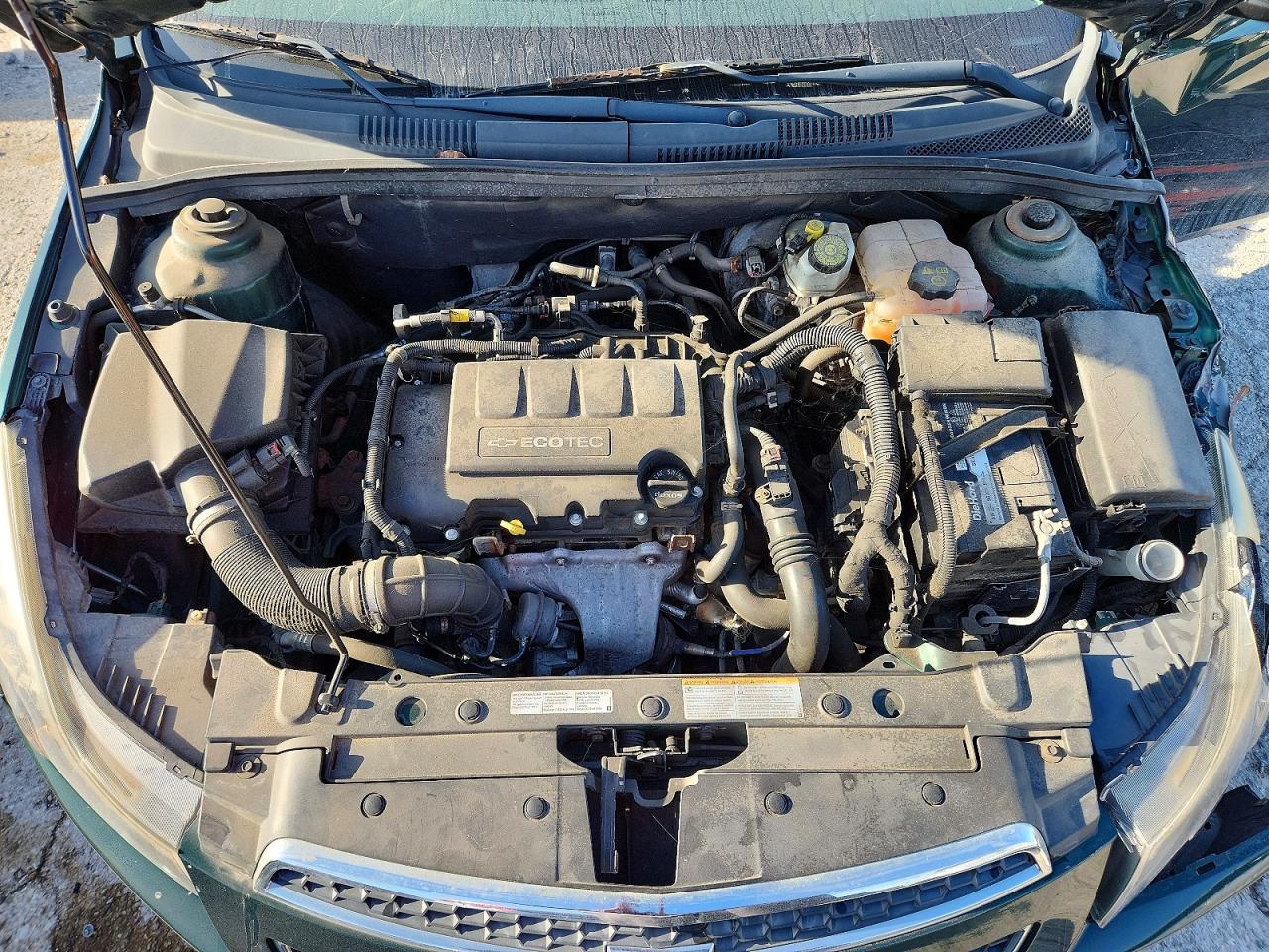 2014 Chevrolet Cruze Lt Зеленый vin: 1G1PE5SBXE7326827