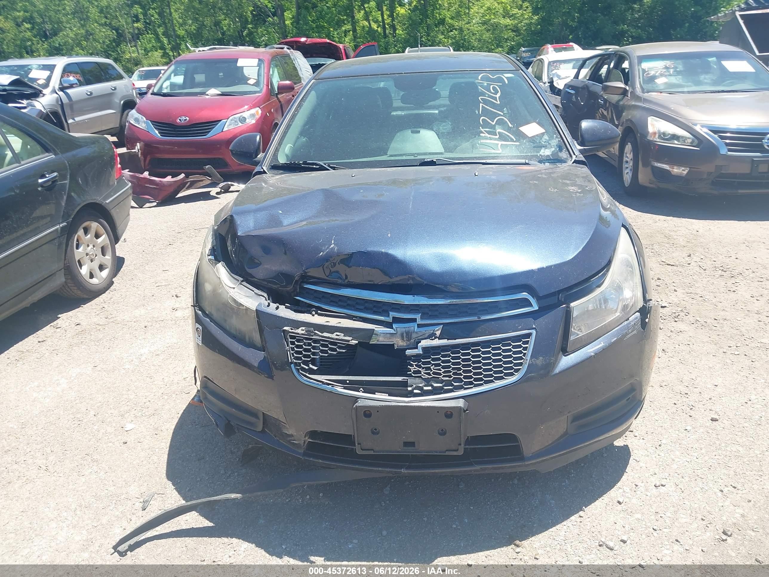 2014 Chevrolet Cruze 2lt Auto Black vin: 1G1PE5SBXE7380483