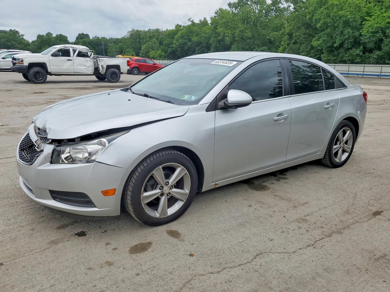 2014 Chevrolet Cruze Lt Серебряный vin: 1G1PE5SBXE7479773