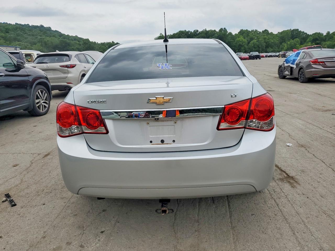 2014 Chevrolet Cruze Lt Серебряный vin: 1G1PE5SBXE7479773