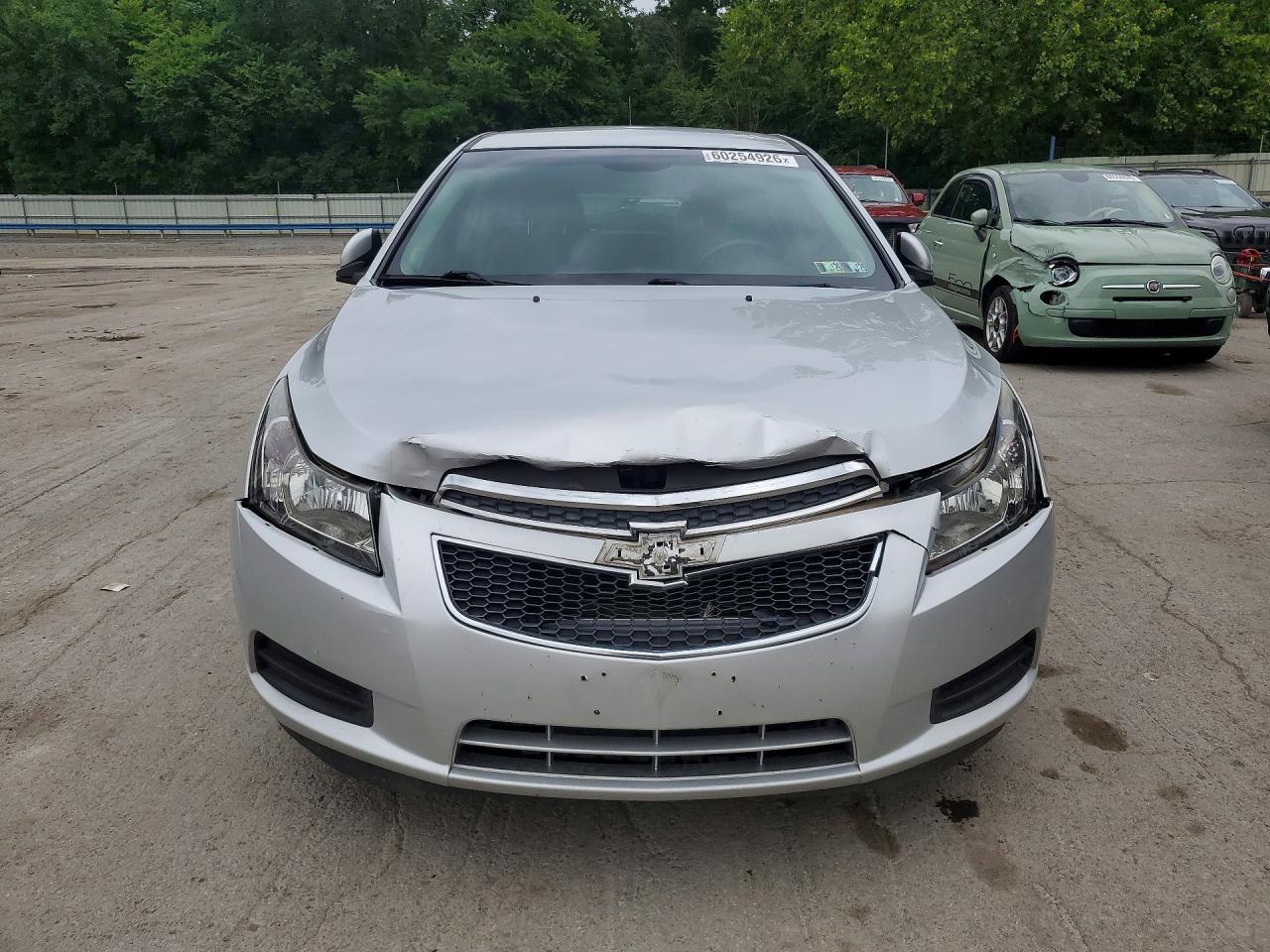 2014 Chevrolet Cruze Lt Серебряный vin: 1G1PE5SBXE7479773