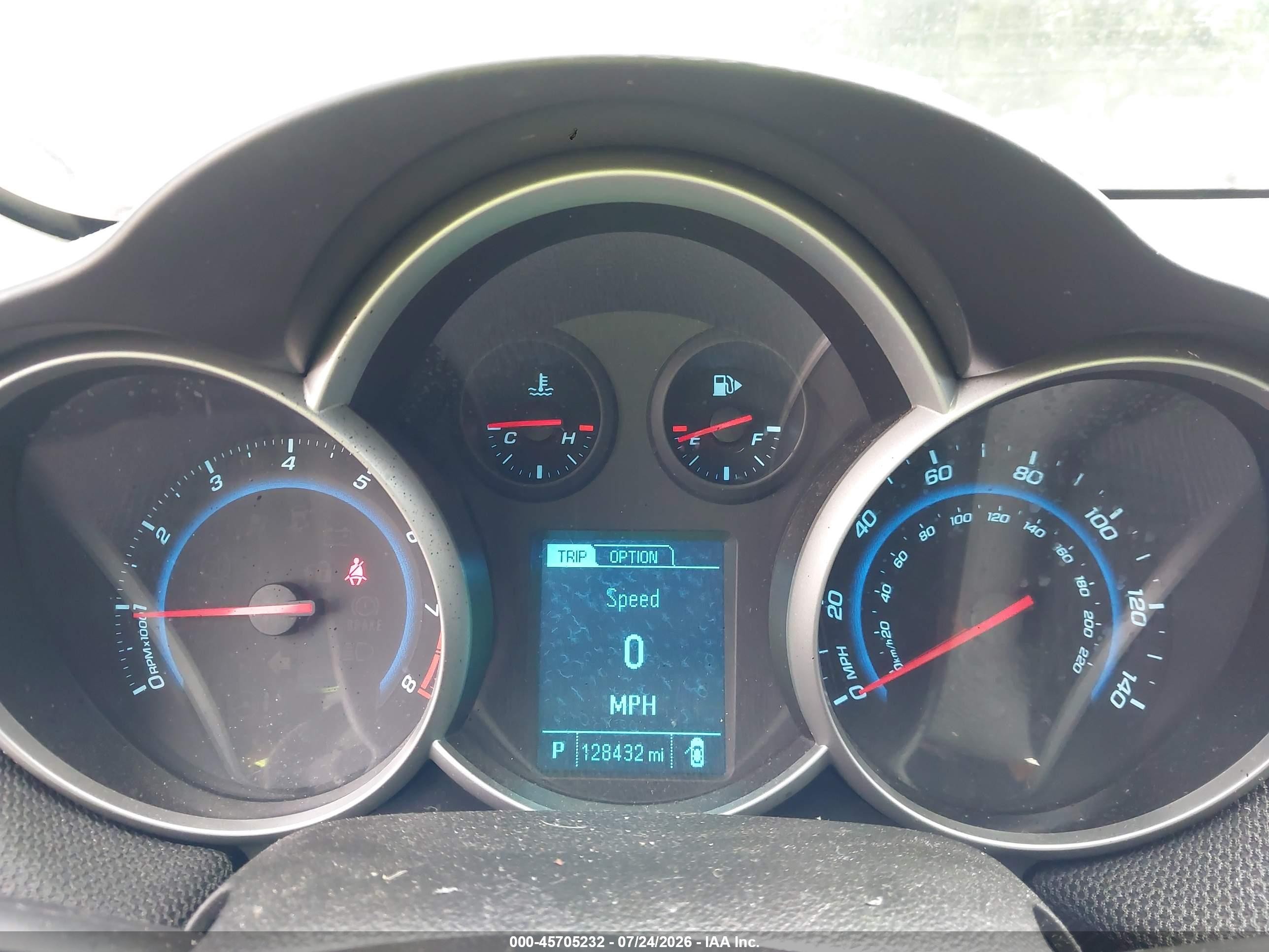 2015 Chevrolet Cruze 2lt Auto Silver vin: 1G1PE5SBXF7134423