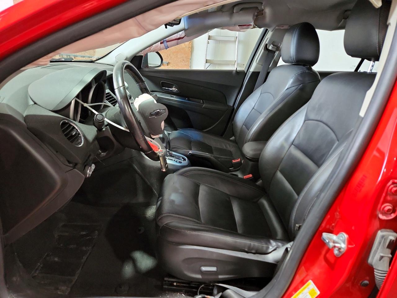 2015 Chevrolet Cruze Lt Red vin: 1G1PE5SBXF7221173