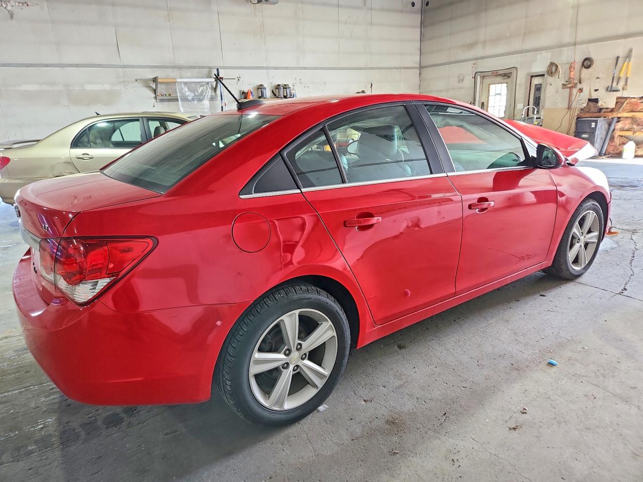 2015 Chevrolet Cruze Lt Red vin: 1G1PE5SBXF7221173