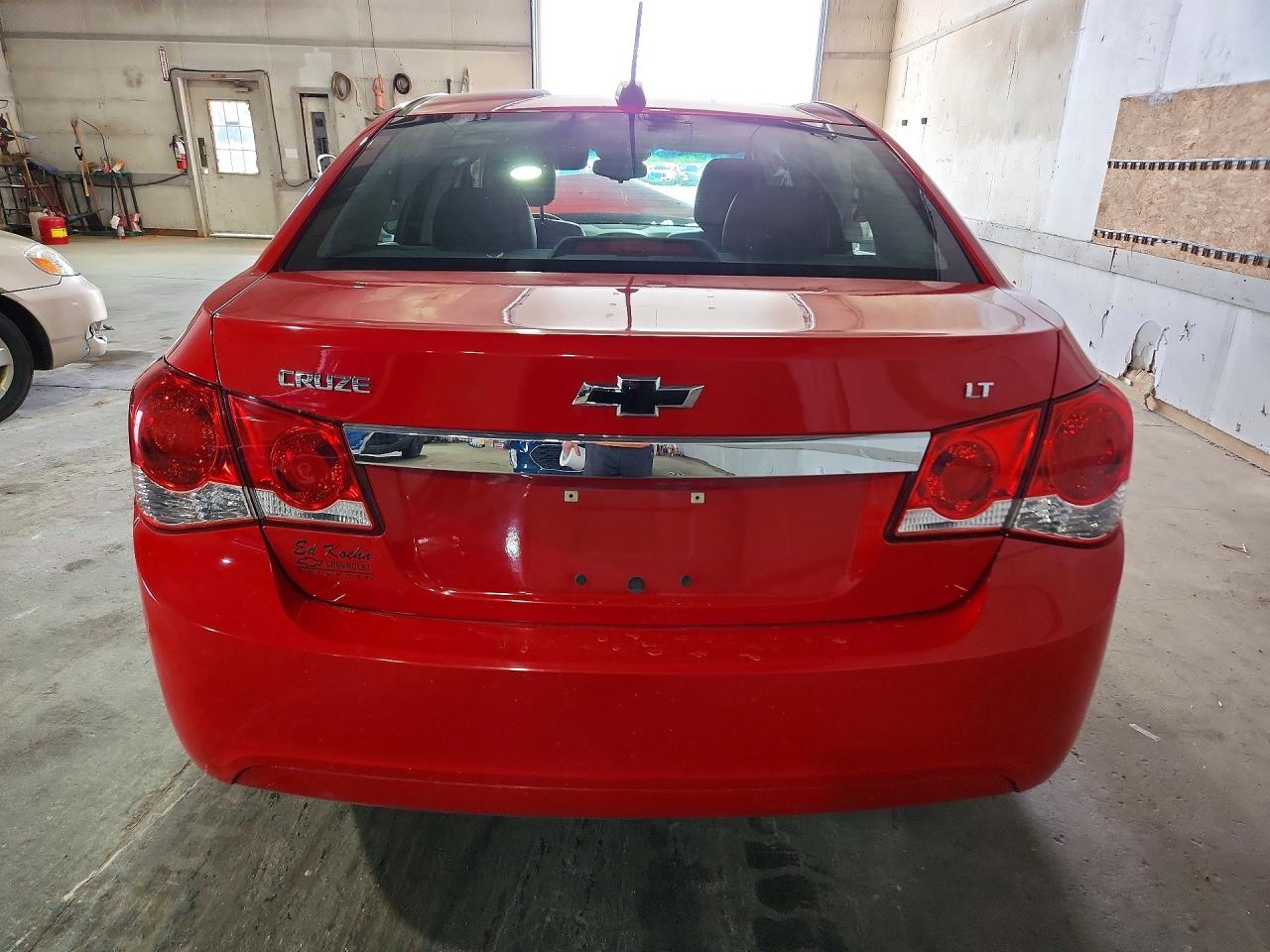 2015 Chevrolet Cruze Lt Red vin: 1G1PE5SBXF7221173