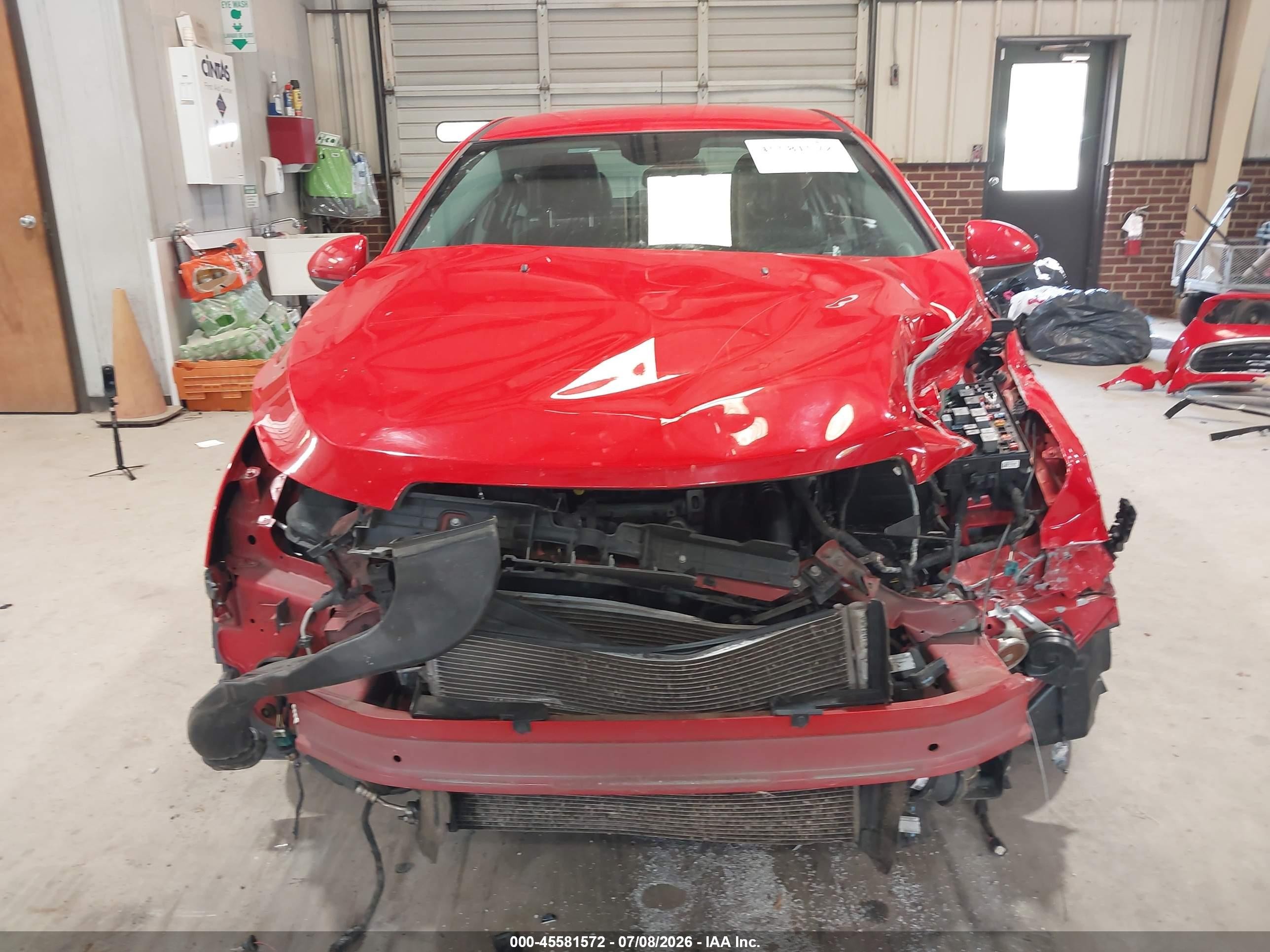 2015 Chevrolet Cruze 2lt Auto Red vin: 1G1PE5SBXF7232092