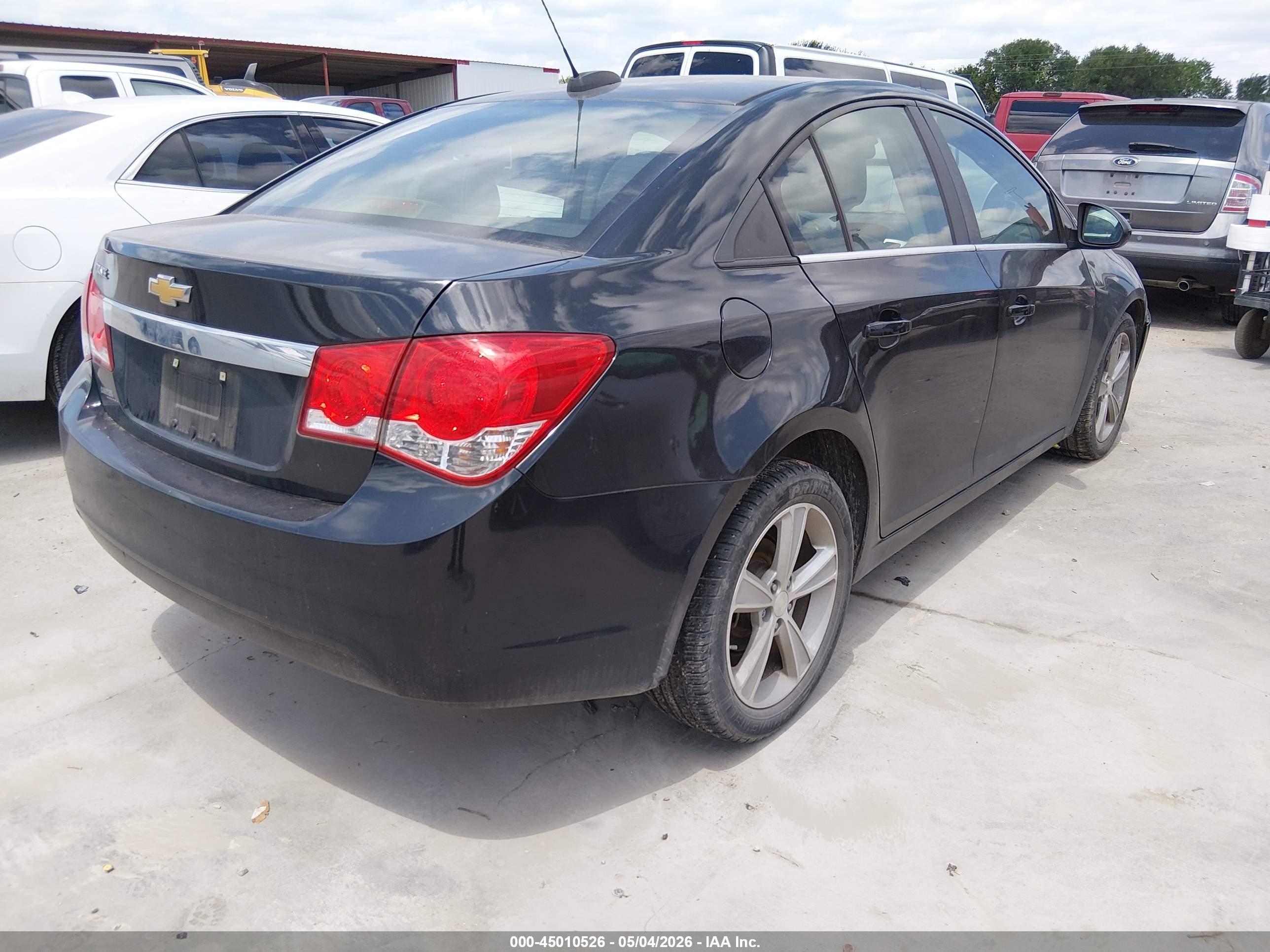 2015 Chevrolet Cruze 2lt Auto Black vin: 1G1PE5SBXF7267702