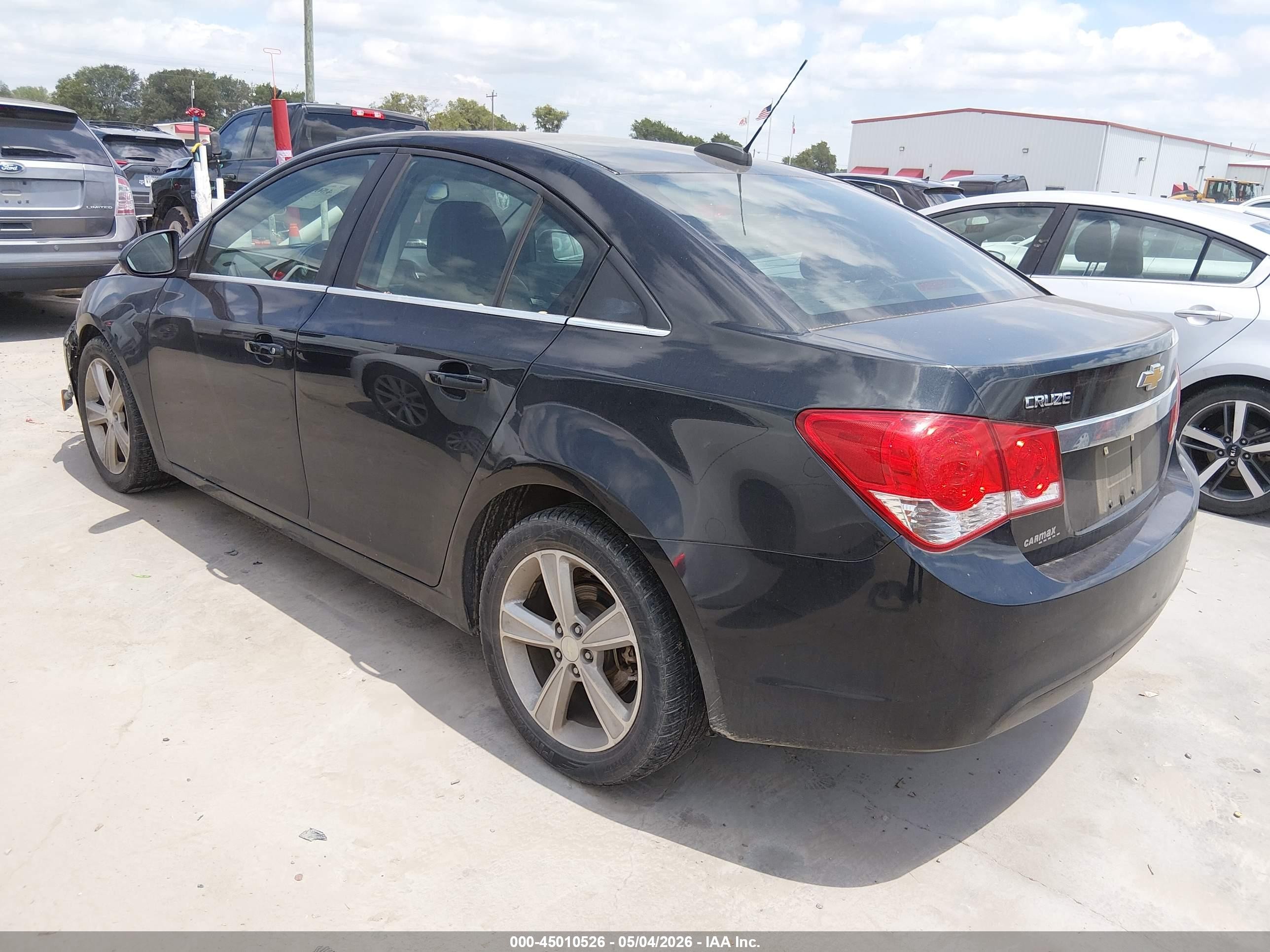 2015 Chevrolet Cruze 2lt Auto Black vin: 1G1PE5SBXF7267702