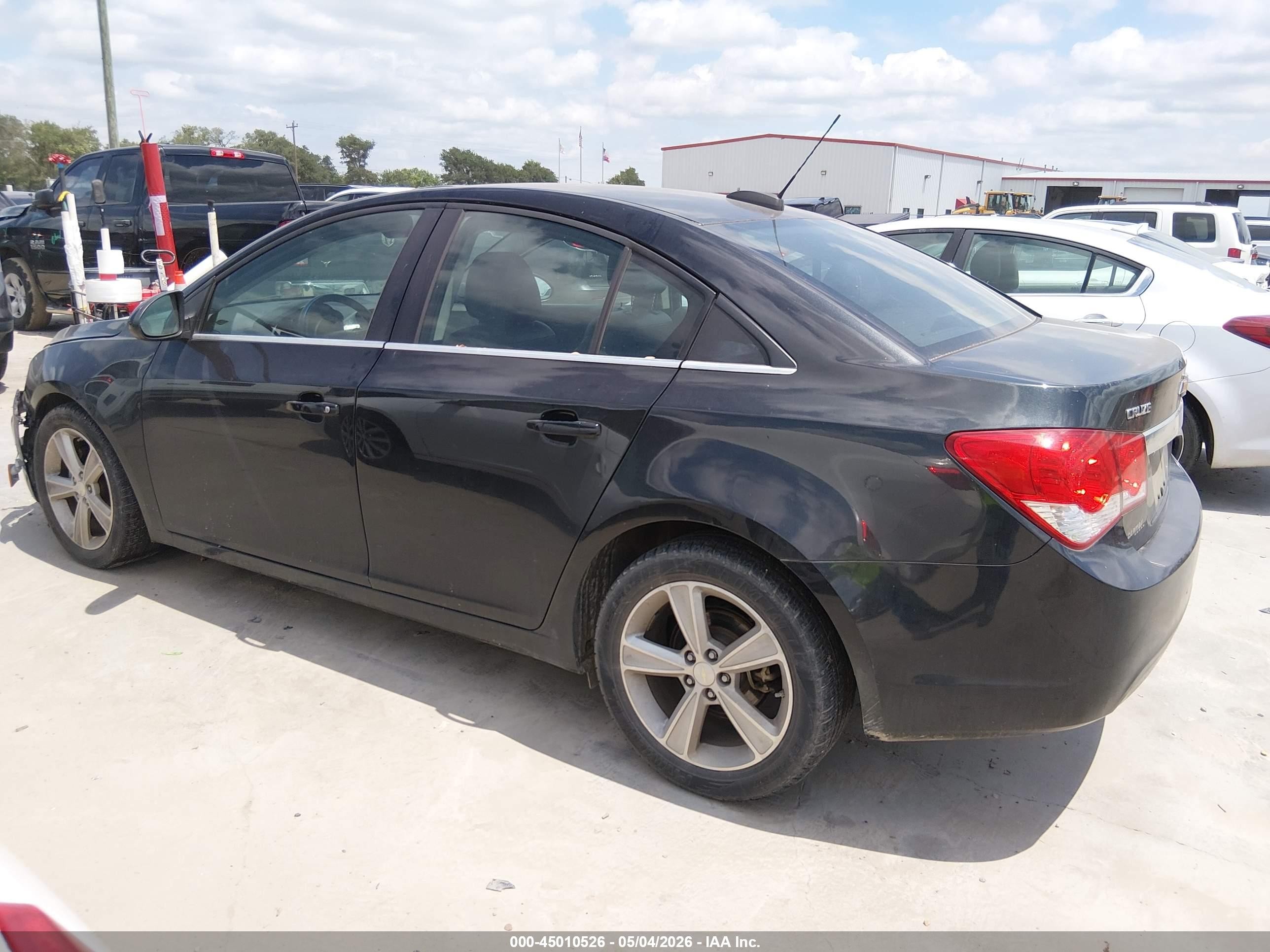 2015 Chevrolet Cruze 2lt Auto Black vin: 1G1PE5SBXF7267702