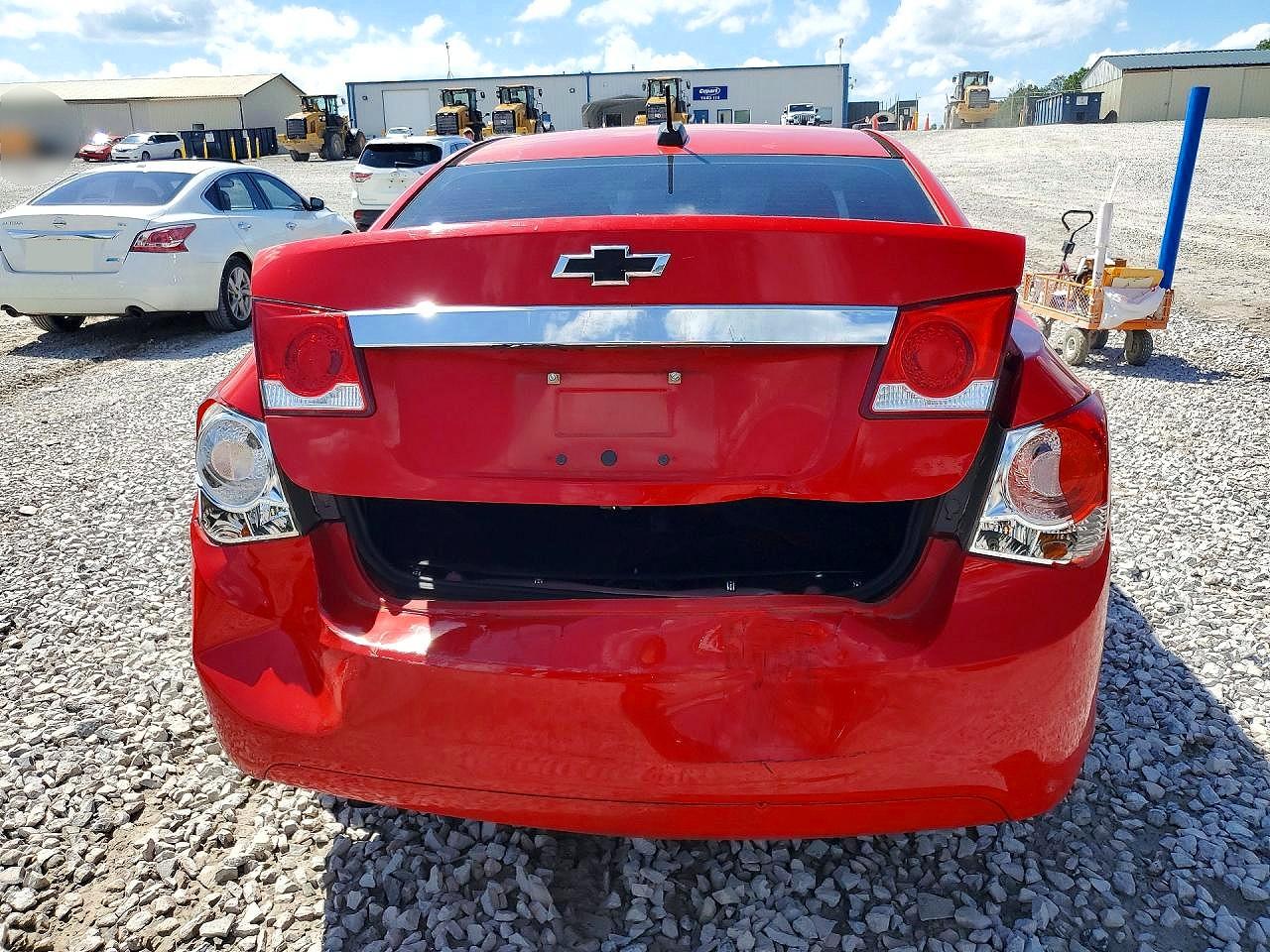 2015 Chevrolet Cruze Lt Red vin: 1G1PE5SBXF7289957