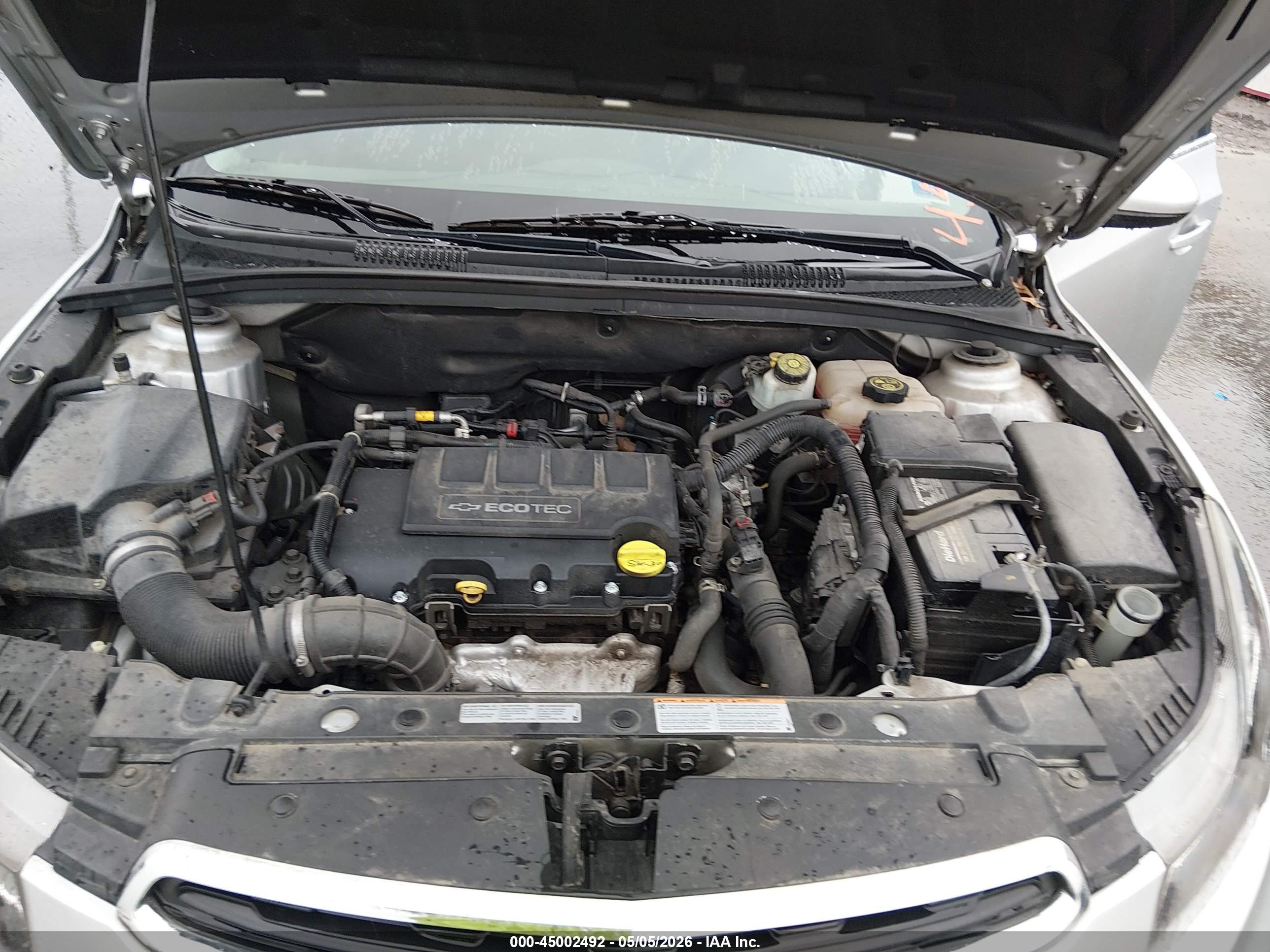 2016 Chevrolet Cruze Limited 1lt Auto Серебряный vin: 1G1PE5SBXG7200633
