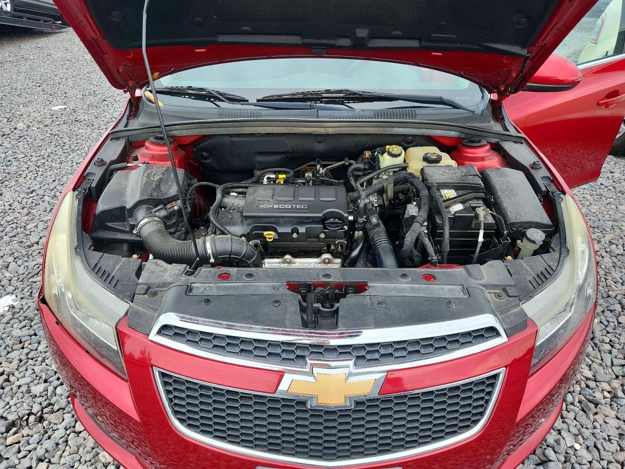 2012 Chevrolet Cruze Lt Burgundy vin: 1G1PE5SC0C7112743