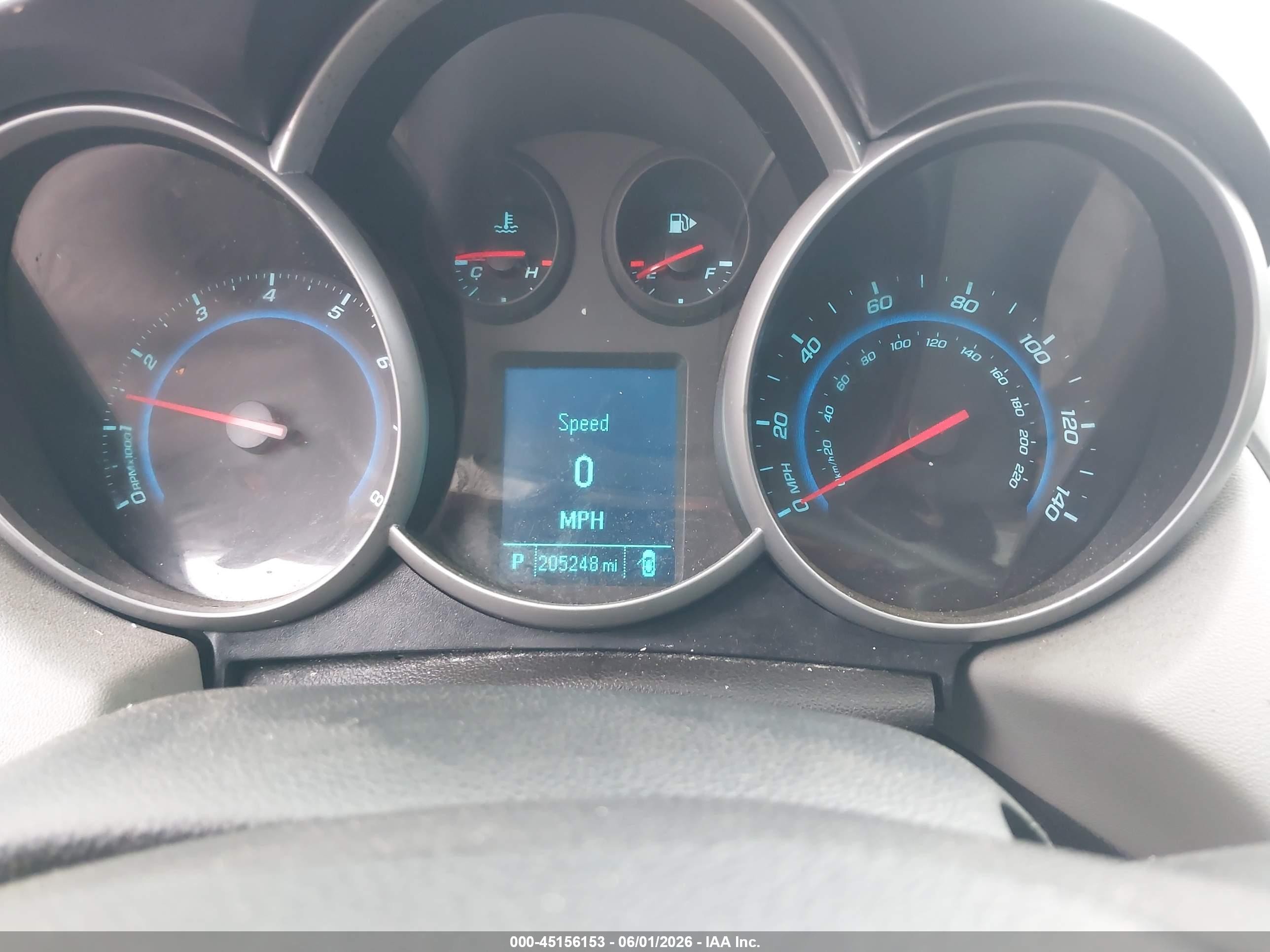 2012 Chevrolet Cruze Lt Red vin: 1G1PE5SC0C7234289