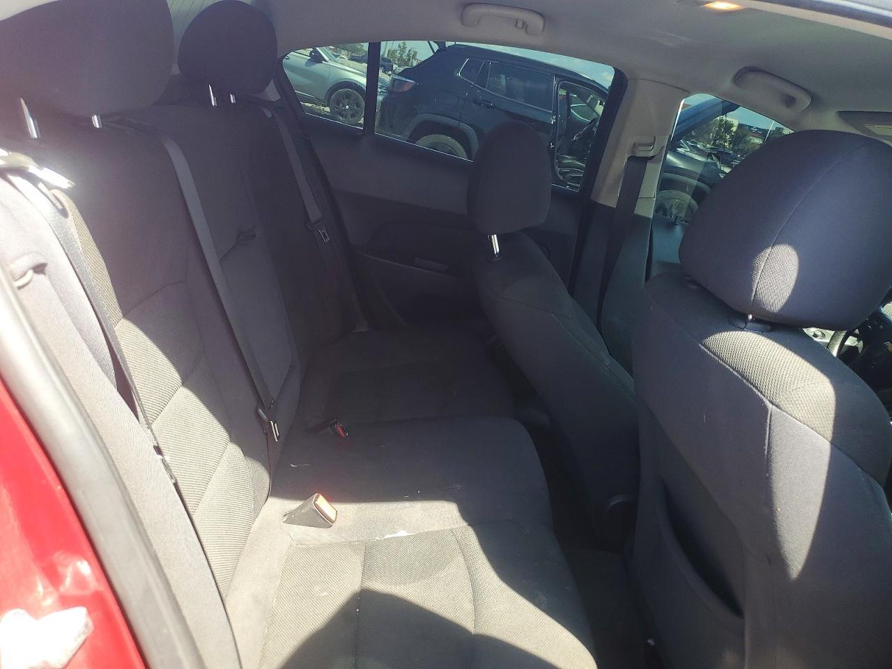 2012 Chevrolet Cruze Lt Red vin: 1G1PE5SC4C7253590
