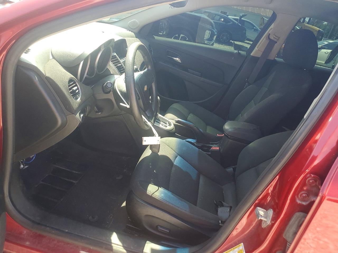 2012 Chevrolet Cruze Lt Red vin: 1G1PE5SC4C7253590