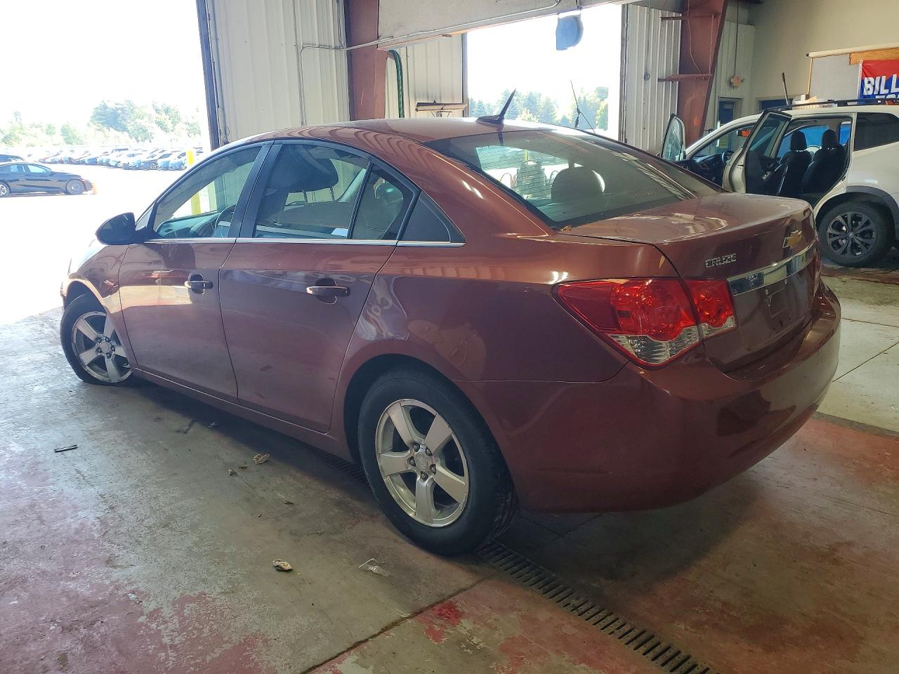2012 Chevrolet Cruze Lt Maroon vin: 1G1PE5SC4C7367377