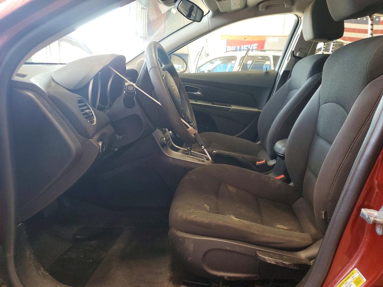 2012 Chevrolet Cruze Lt Maroon vin: 1G1PE5SC4C7367377