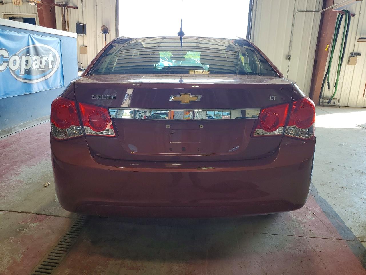 2012 Chevrolet Cruze Lt Maroon vin: 1G1PE5SC4C7367377