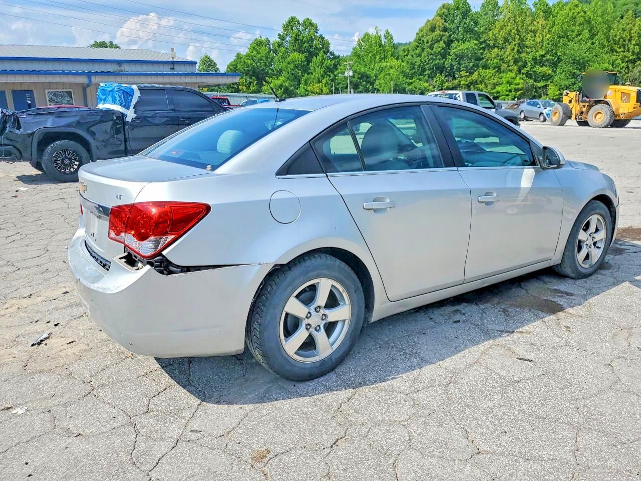 2012 Chevrolet Cruze Lt Silver vin: 1G1PE5SC7C7235245