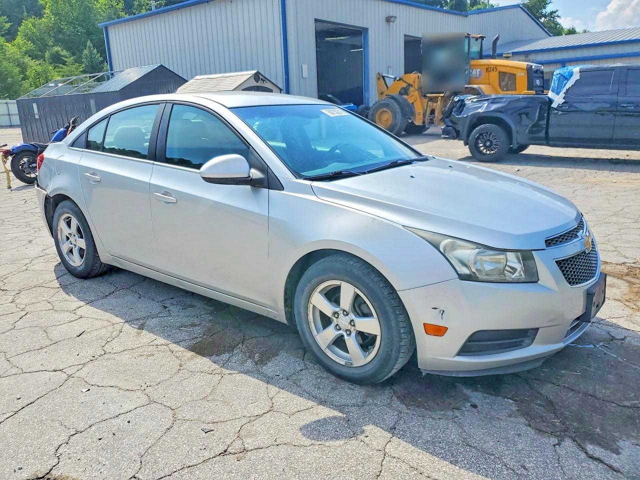 2012 Chevrolet Cruze Lt Silver vin: 1G1PE5SC7C7235245