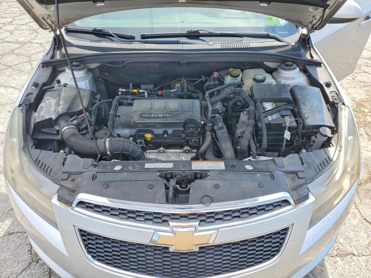 2012 Chevrolet Cruze Lt Silver vin: 1G1PE5SC7C7235245