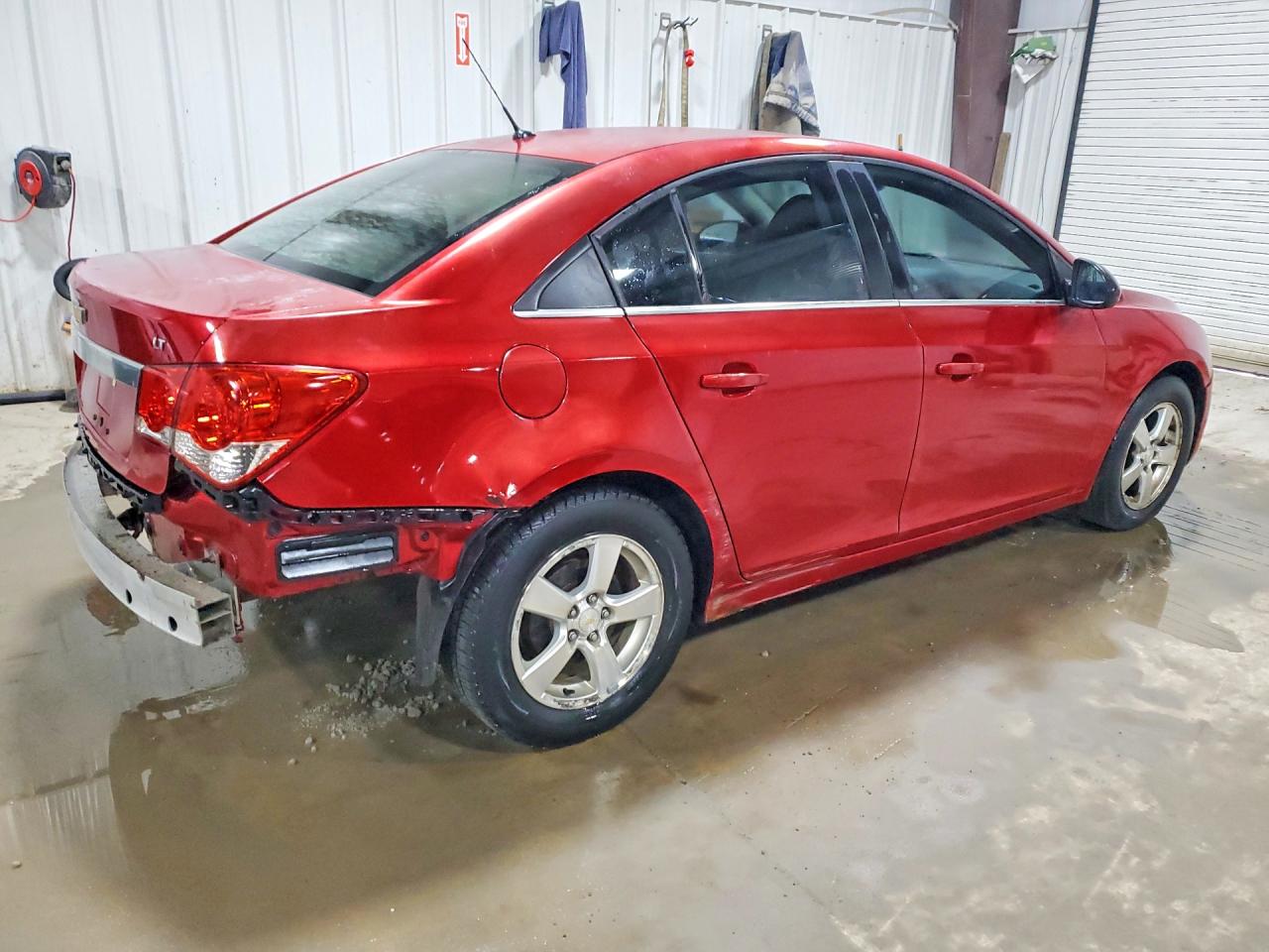 2012 Chevrolet Cruze Lt Red vin: 1G1PE5SC9C7107802