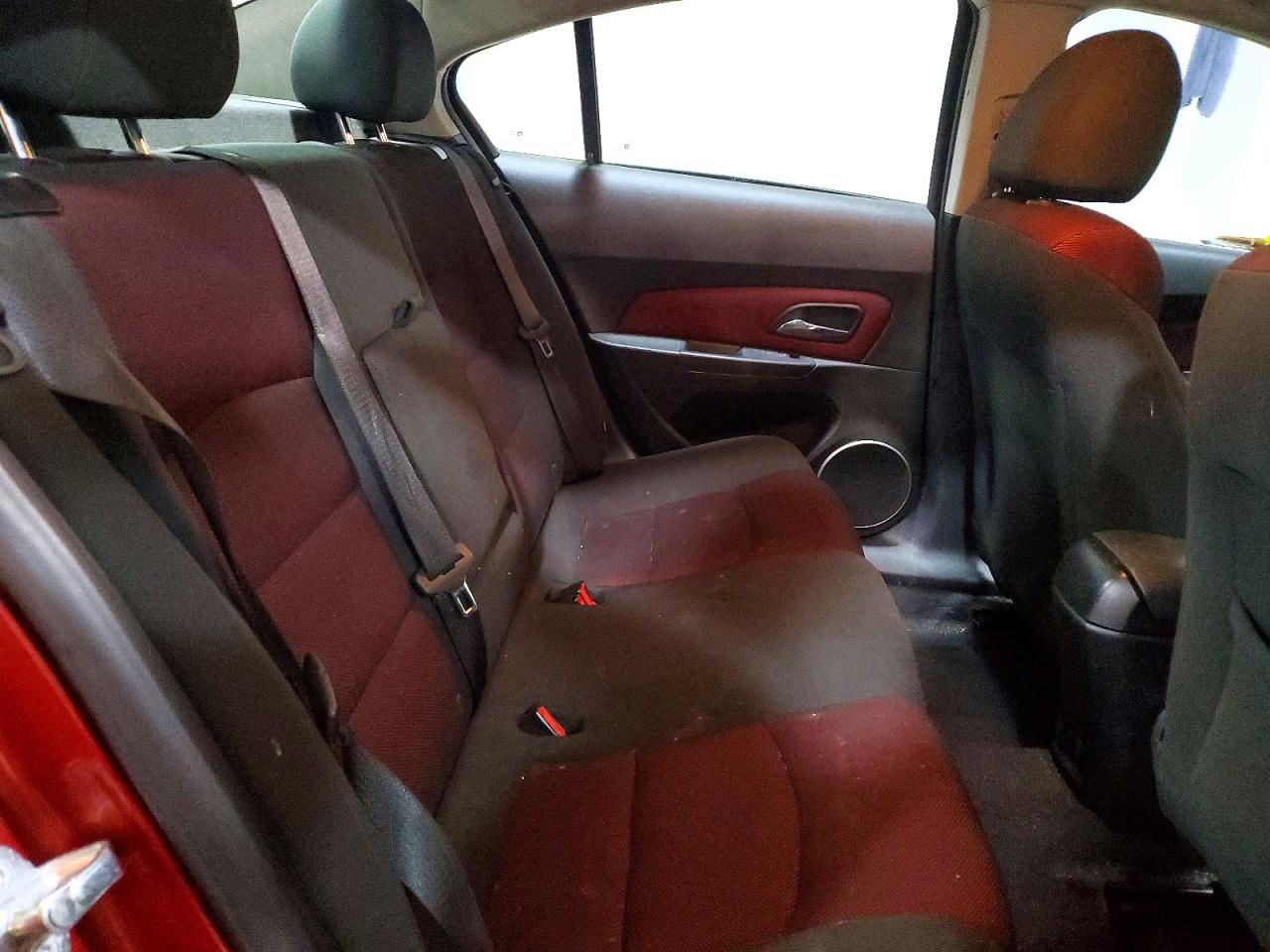 2012 Chevrolet Cruze Lt Red vin: 1G1PE5SC9C7107802